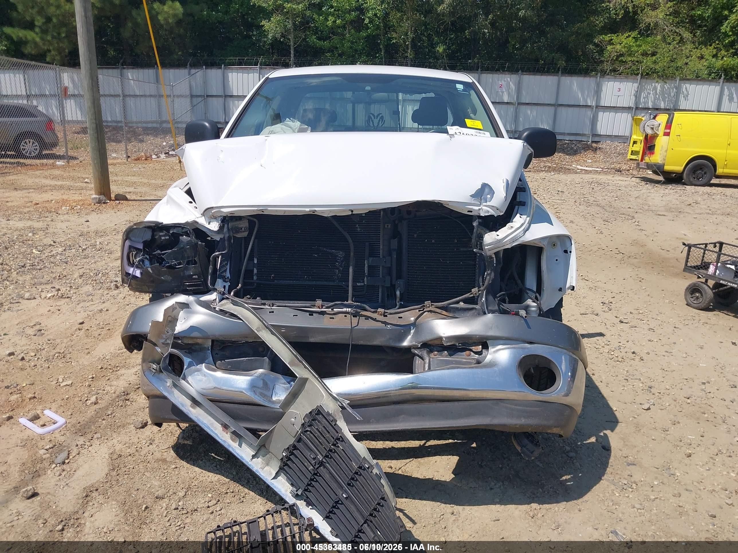 2006 Dodge Ram 1500 Slt White vin: 1D7HA18266S643158