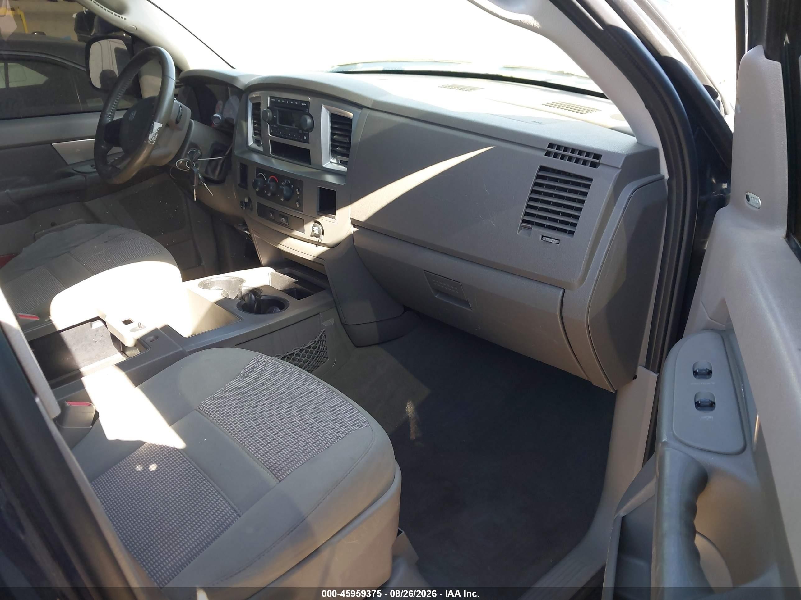 2007 Dodge Ram 1500 Slt Dark Blue vin: 1D7HA18267J503683