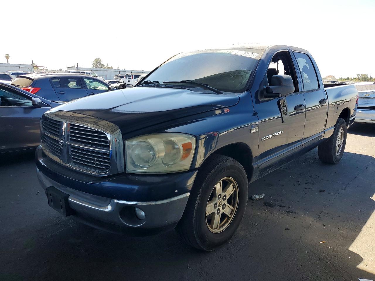 2007 Dodge Ram 1500 St Blue vin: 1D7HA18267J510696