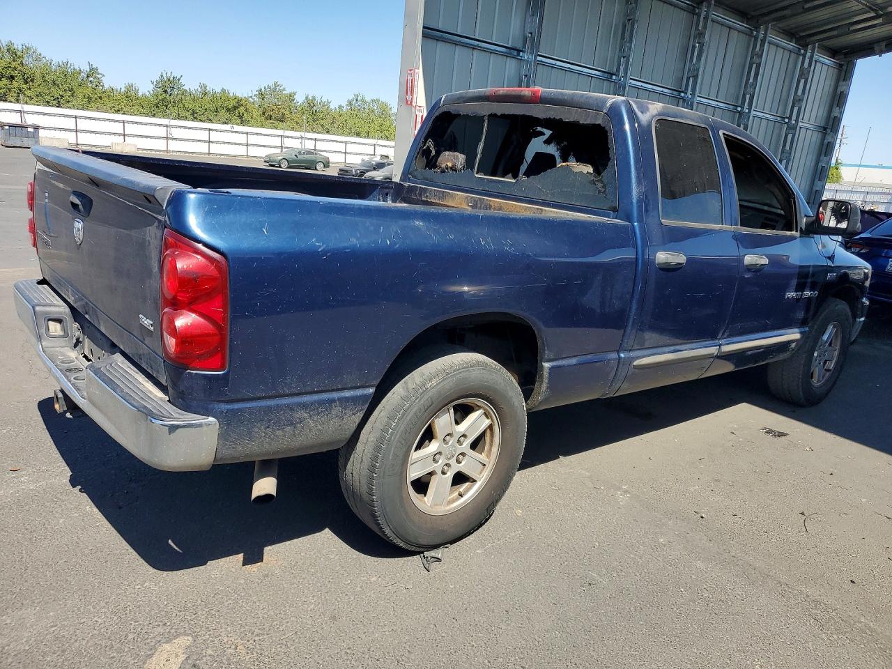 2007 Dodge Ram 1500 St Blue vin: 1D7HA18267J510696