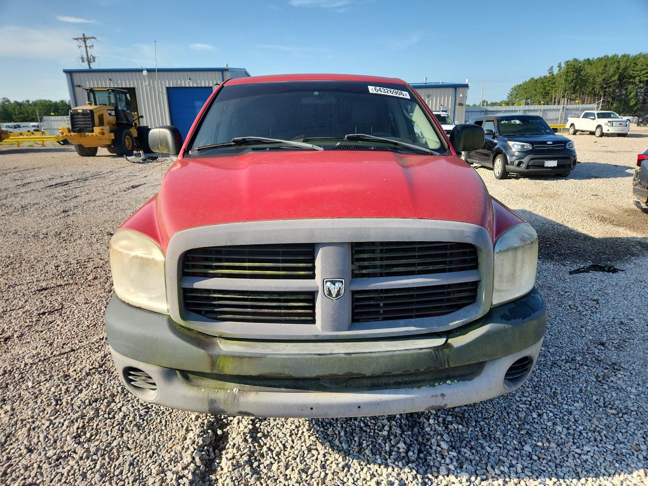 2008 Dodge Ram 1500 St Red vin: 1D7HA18268J227863