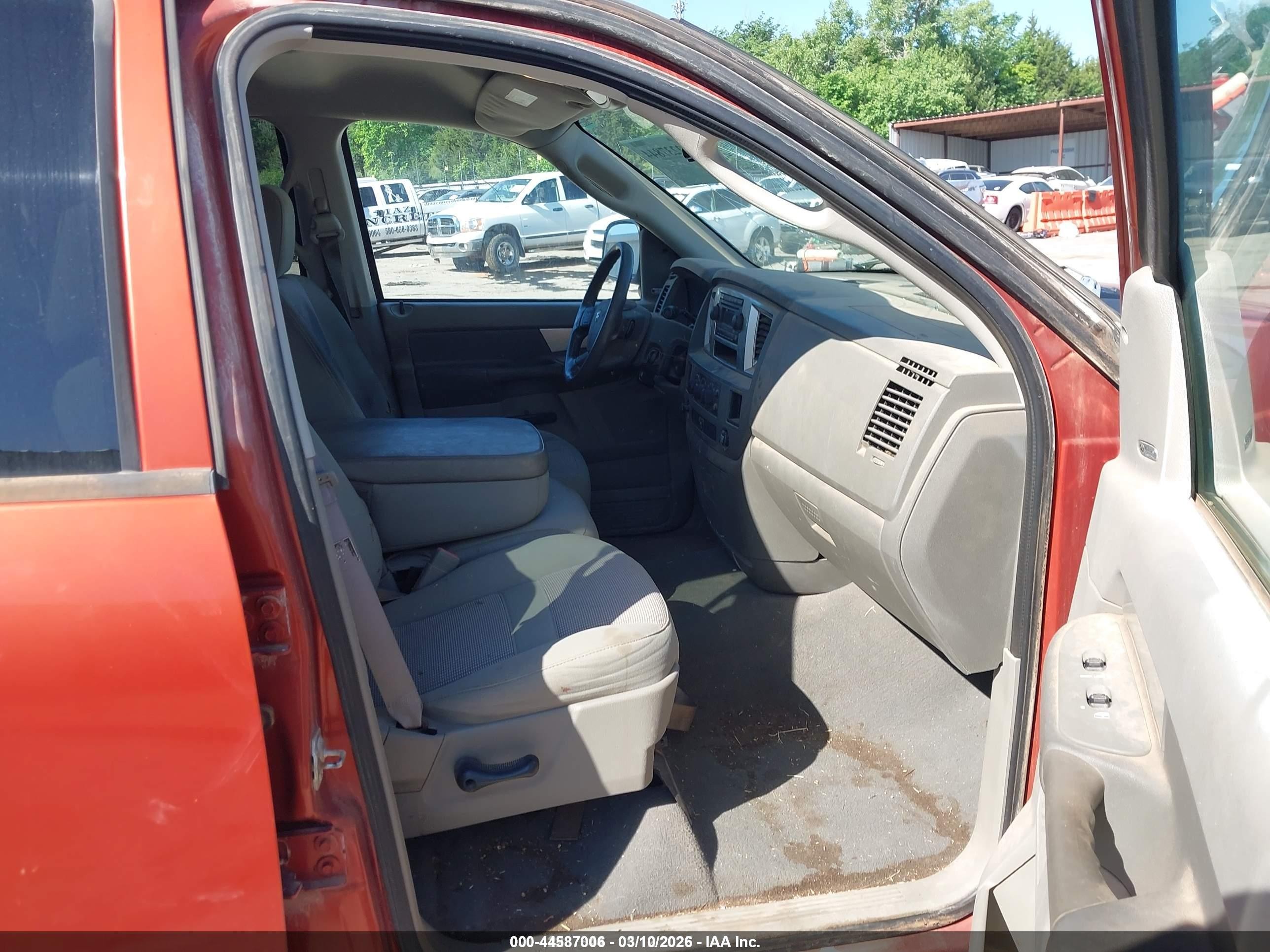 2008 Dodge Ram 1500 Slt Orange vin: 1D7HA18268S577374