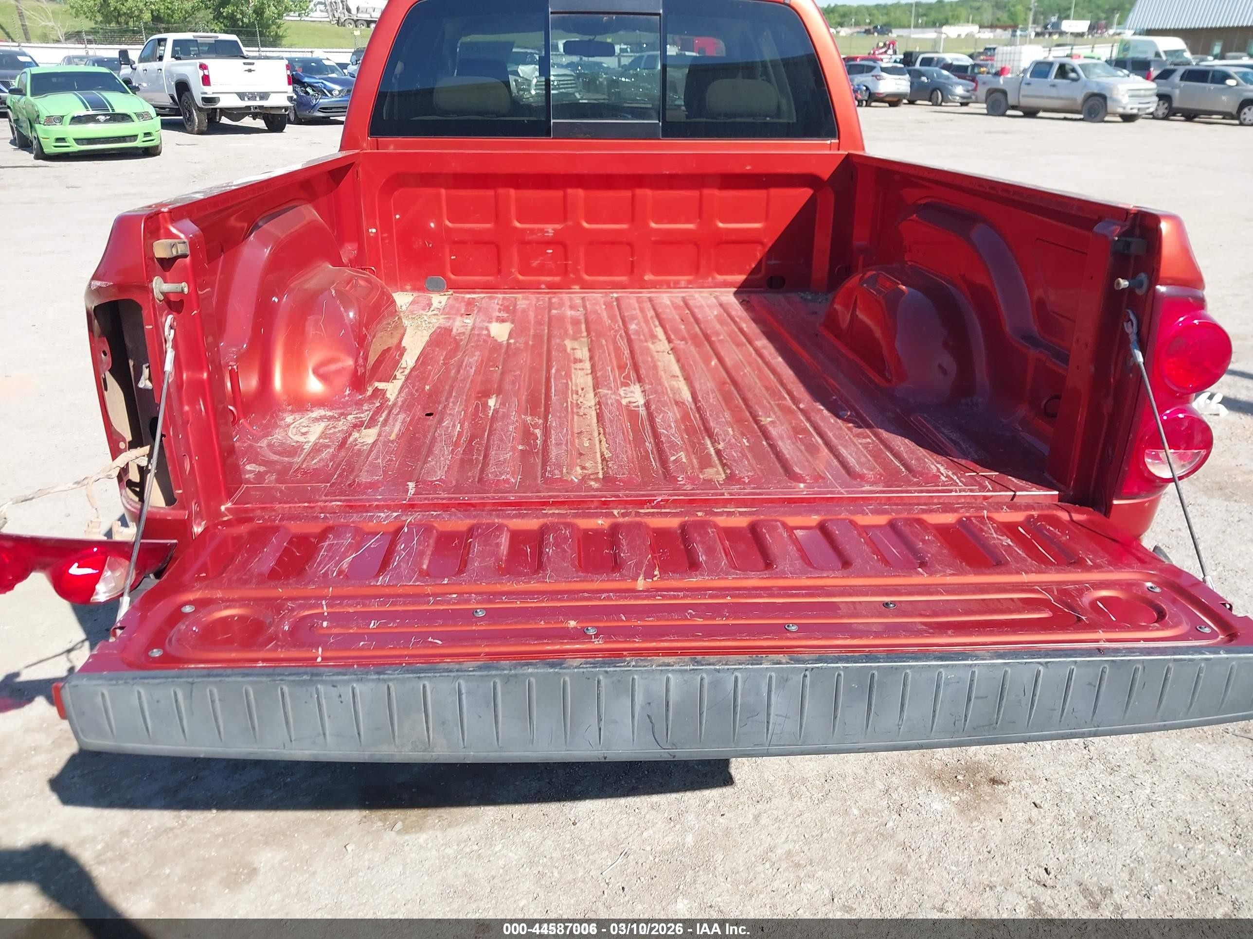 2008 Dodge Ram 1500 Slt Orange vin: 1D7HA18268S577374