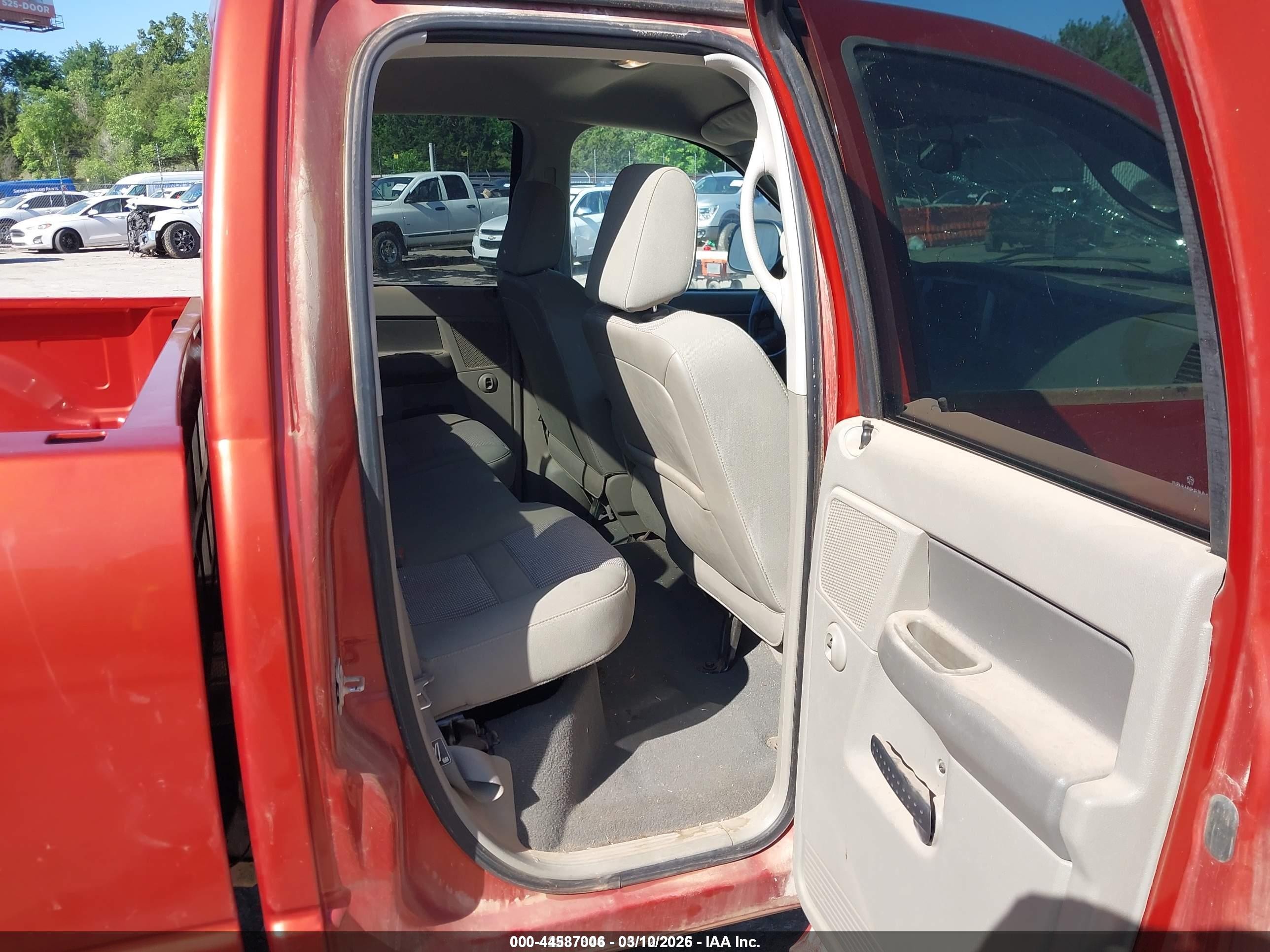 2008 Dodge Ram 1500 Slt Orange vin: 1D7HA18268S577374