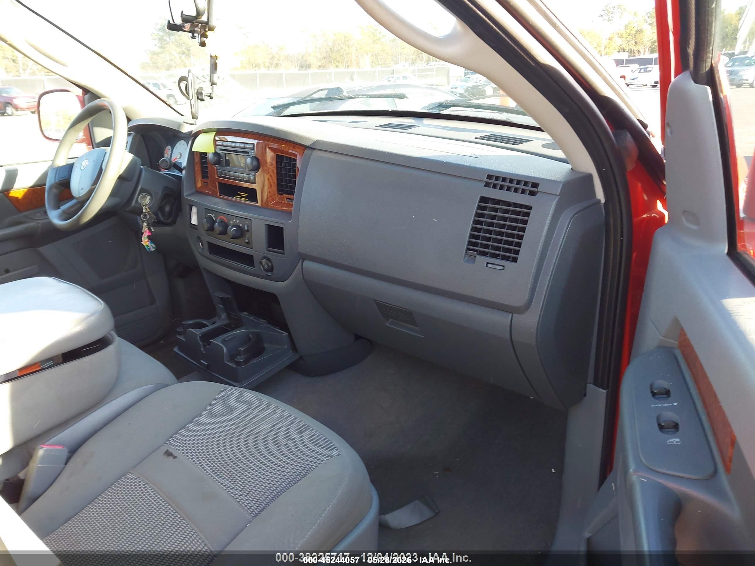 2006 Dodge Ram 1500 Slt Orange vin: 1D7HA18276S549578