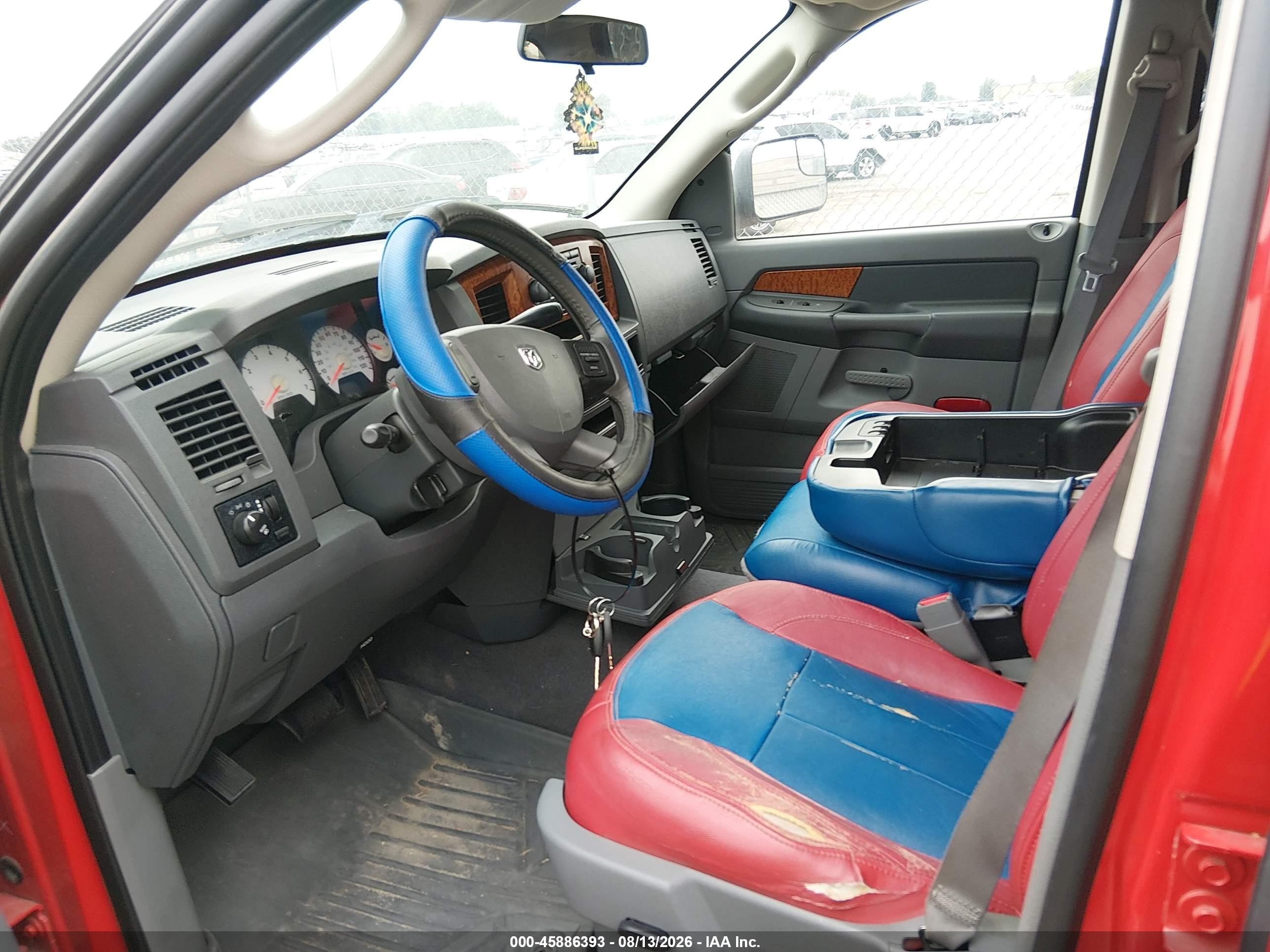 2006 Dodge Ram 1500 Slt Red vin: 1D7HA18276S572469
