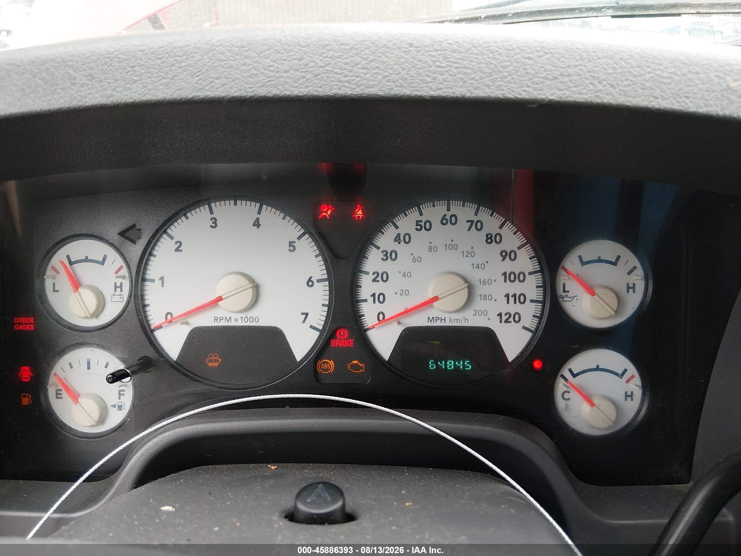 2006 Dodge Ram 1500 Slt Red vin: 1D7HA18276S572469