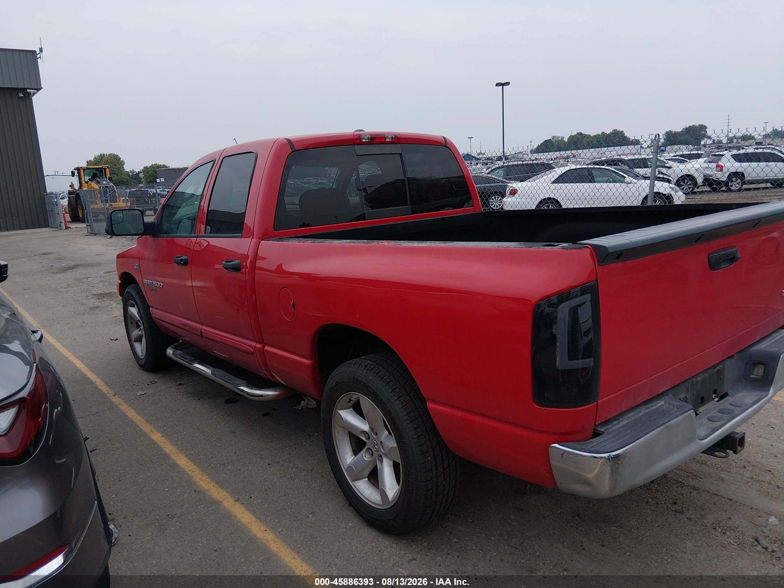 2006 Dodge Ram 1500 Slt Red vin: 1D7HA18276S572469