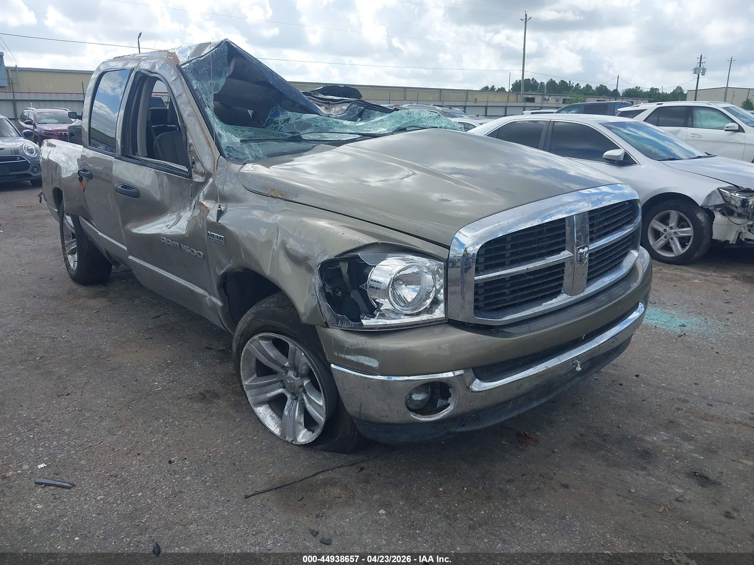 2007 Dodge Ram 1500 Slt Gold vin: 1D7HA18277J601900