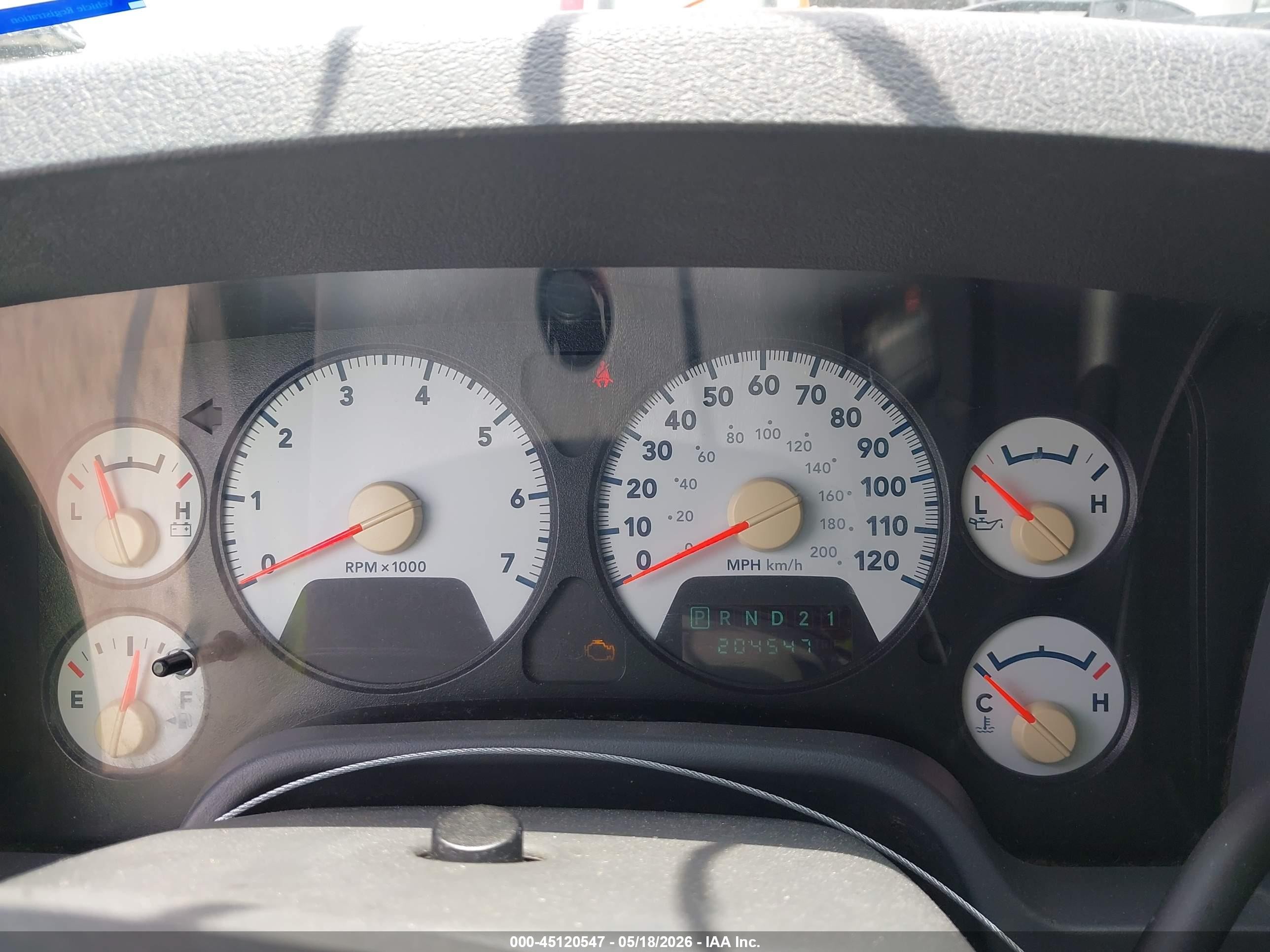2007 Dodge Ram 1500 Slt White vin: 1D7HA18277J604912
