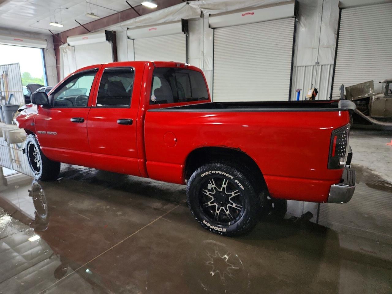 2007 Dodge Ram 1500 St Красный vin: 1D7HA18277J635447