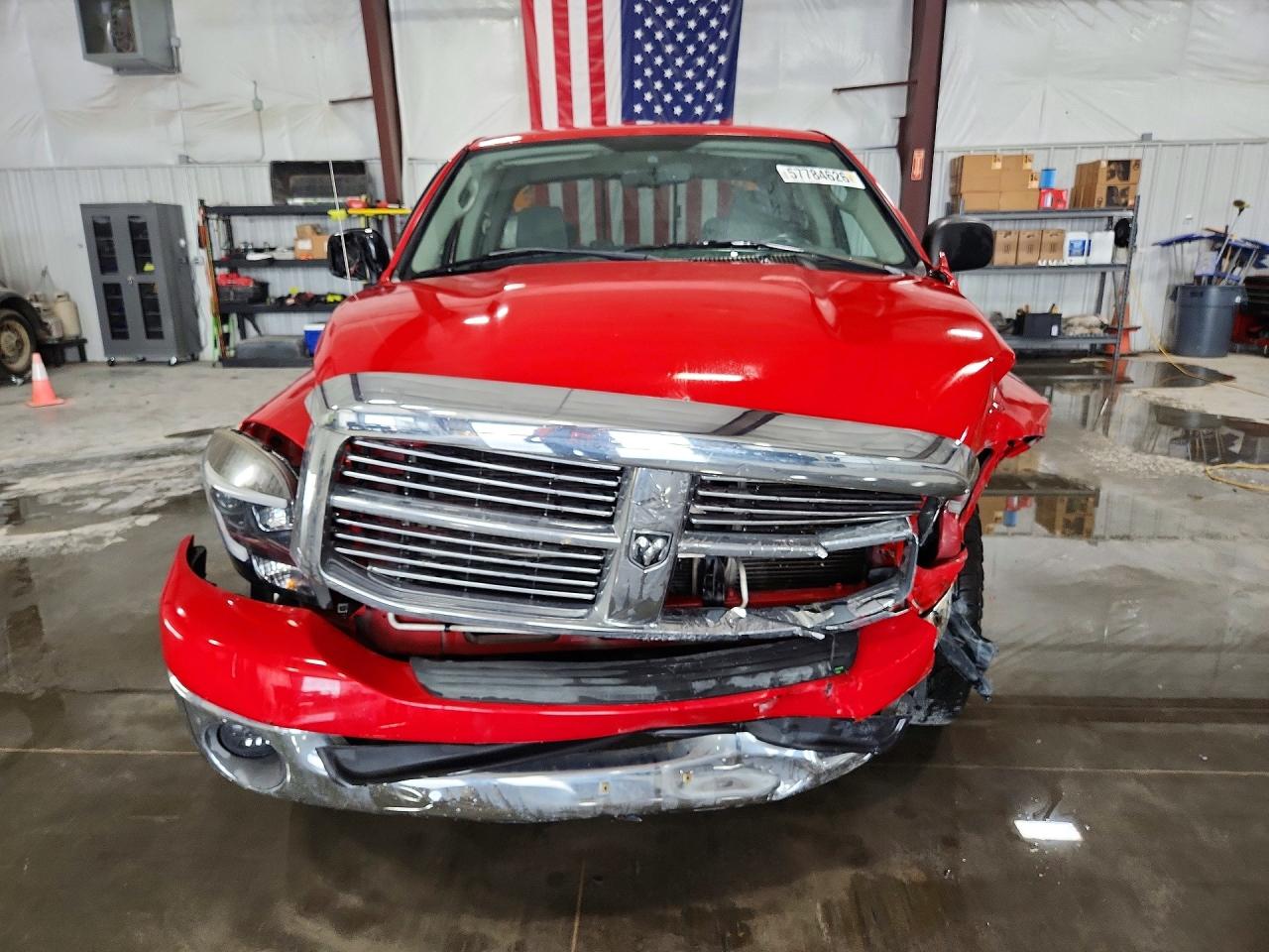 2007 Dodge Ram 1500 St Красный vin: 1D7HA18277J635447