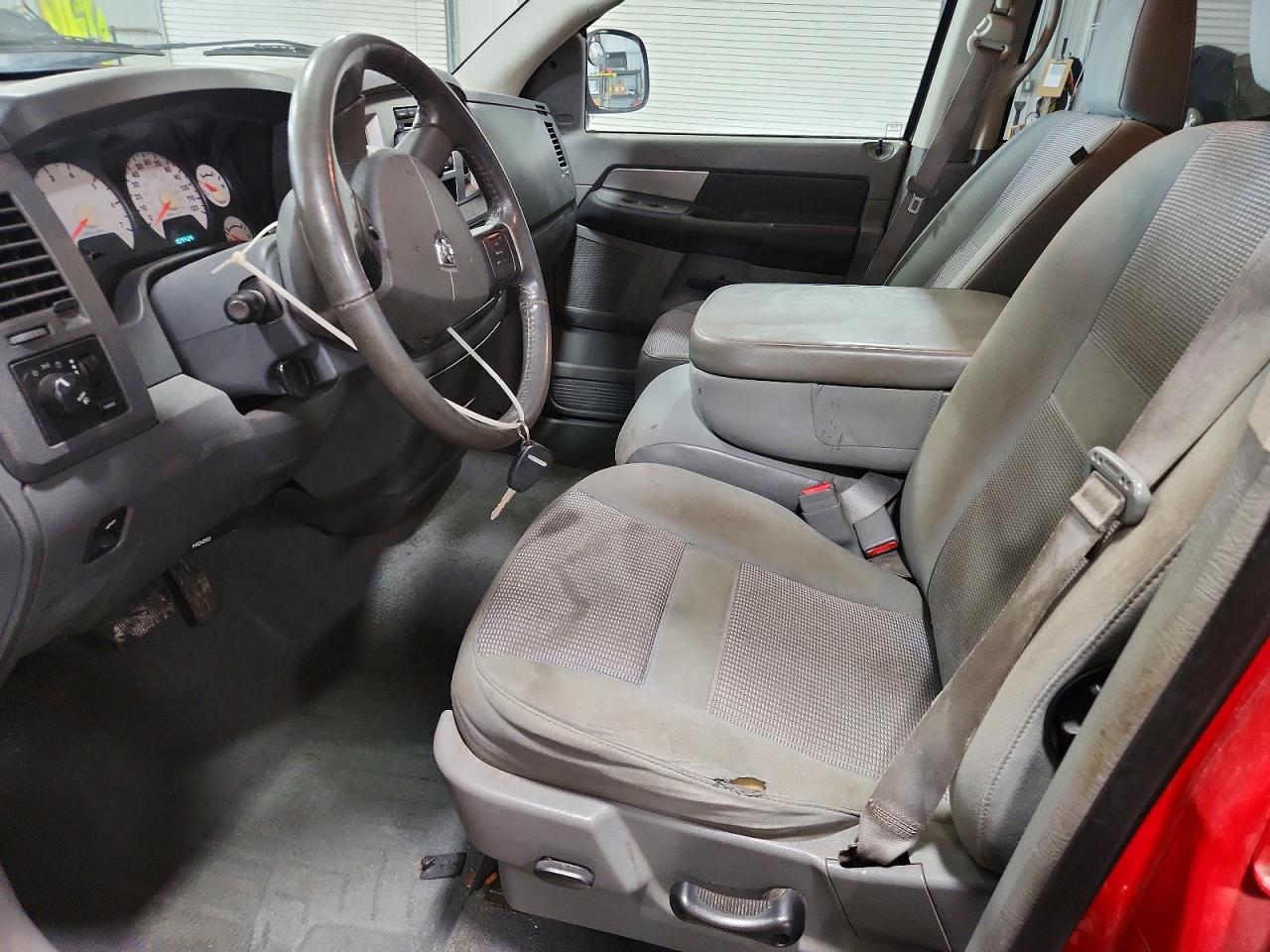 2007 Dodge Ram 1500 St Красный vin: 1D7HA18277J635447