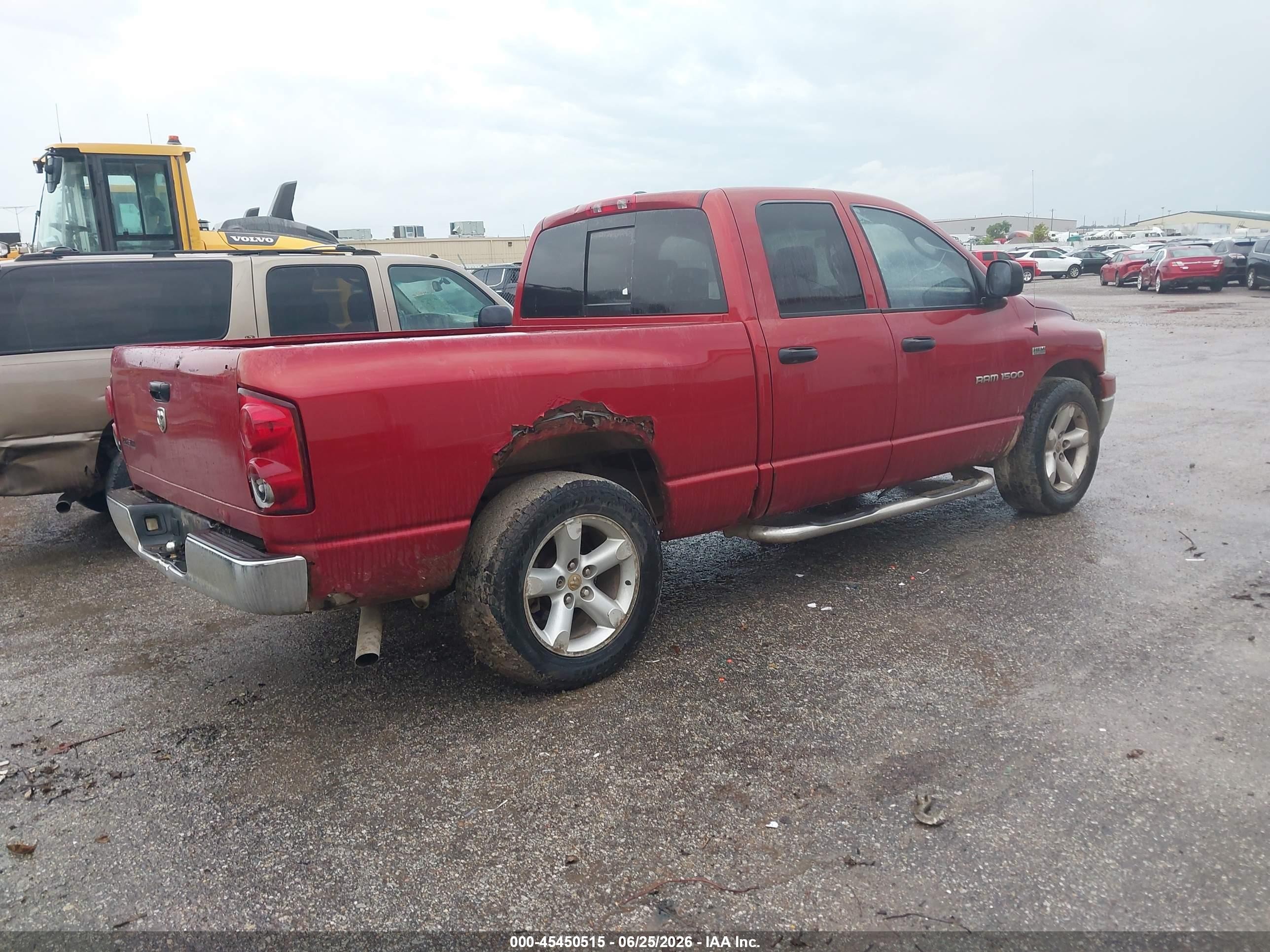2007 Dodge Ram 1500 Slt Red vin: 1D7HA18277S225189