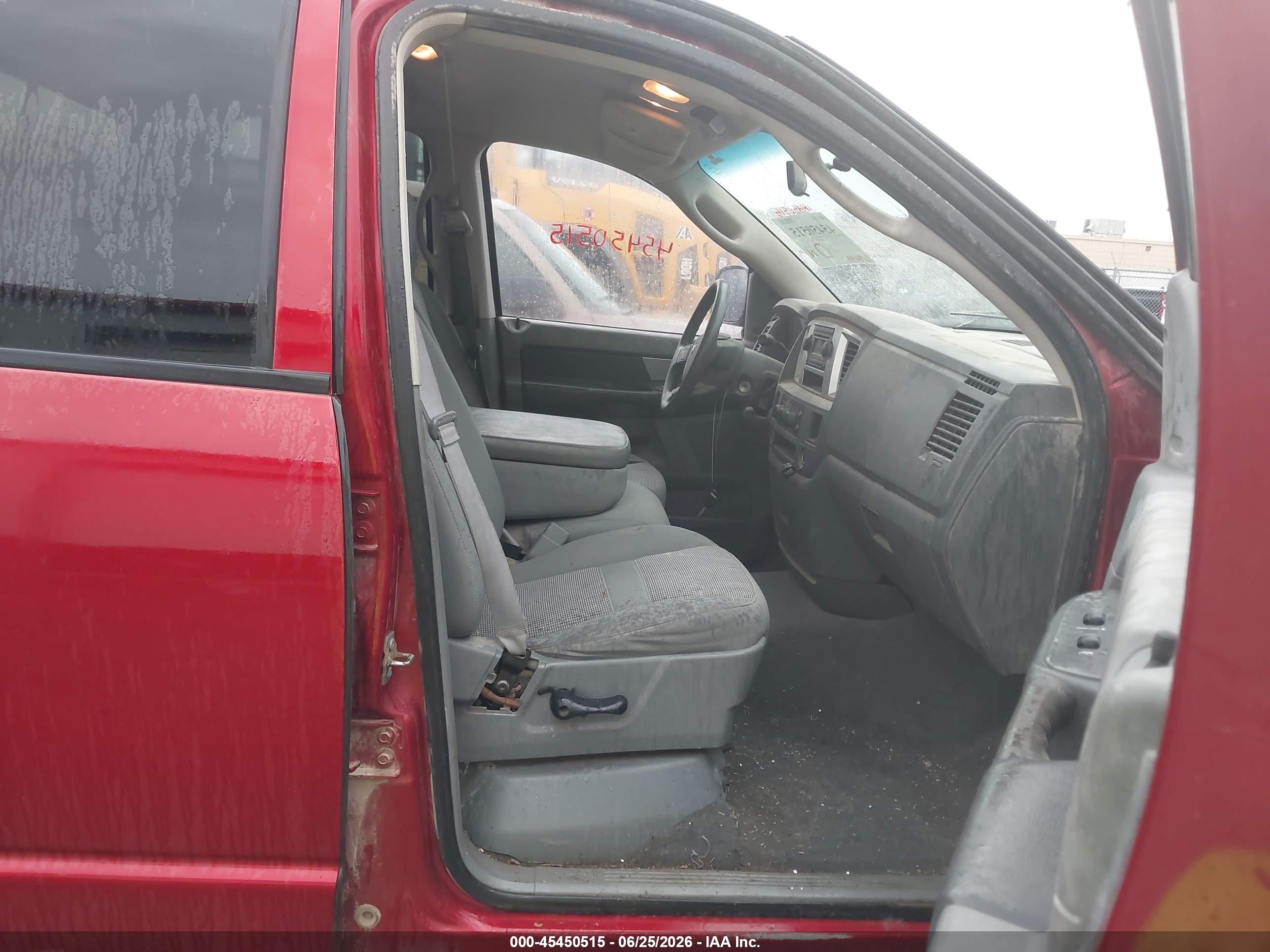 2007 Dodge Ram 1500 Slt Red vin: 1D7HA18277S225189