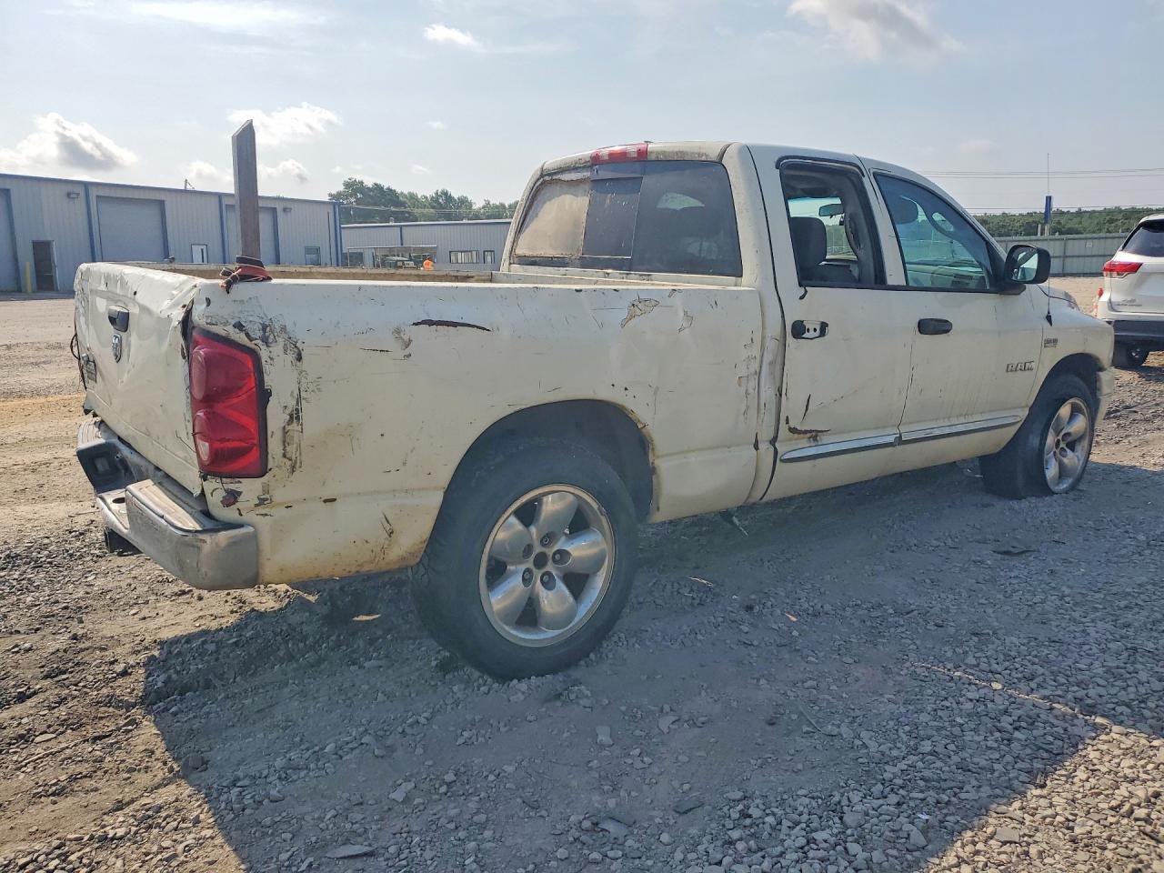 2008 Dodge Ram 1500 St White vin: 1D7HA18278J163607