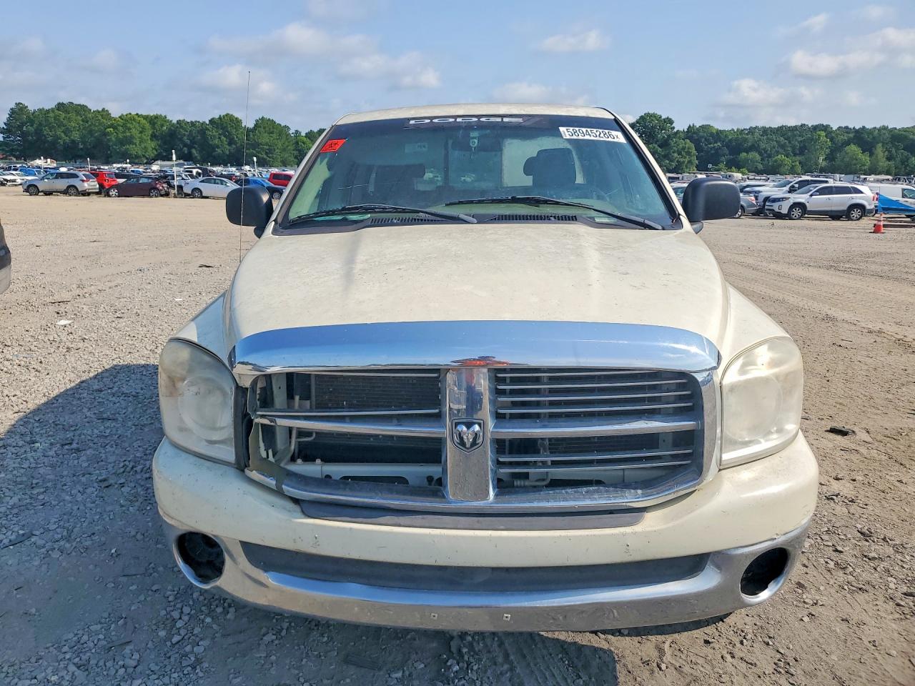 2008 Dodge Ram 1500 St White vin: 1D7HA18278J163607