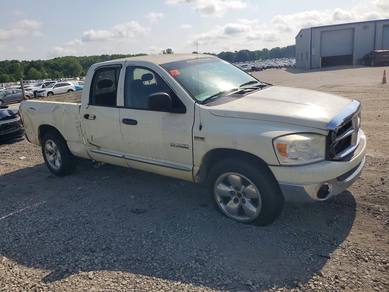 2008 Dodge Ram 1500 St White vin: 1D7HA18278J163607