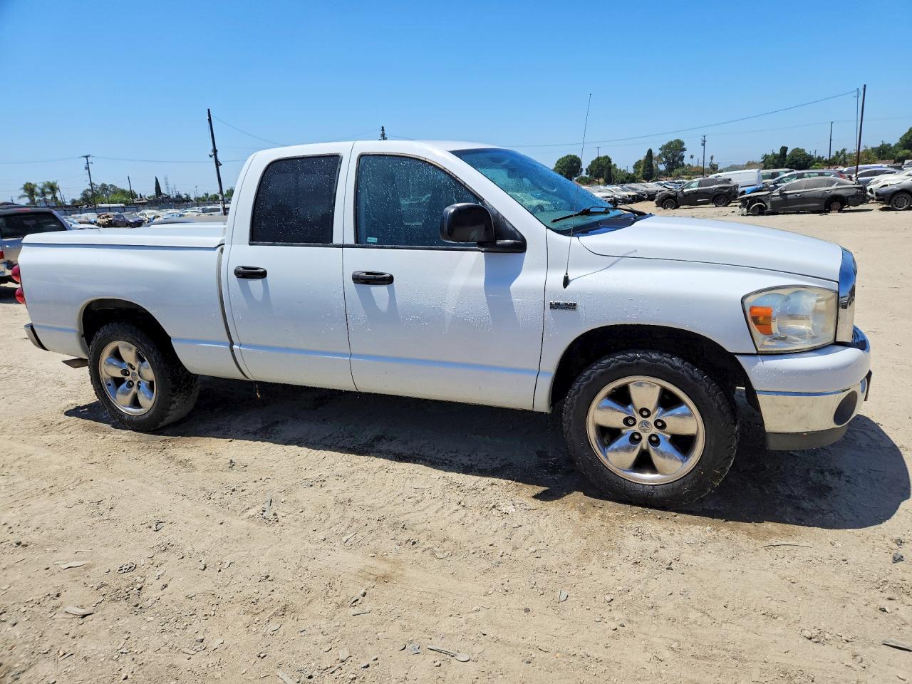 2008 Dodge Ram 1500 St Белый vin: 1D7HA18278S586097