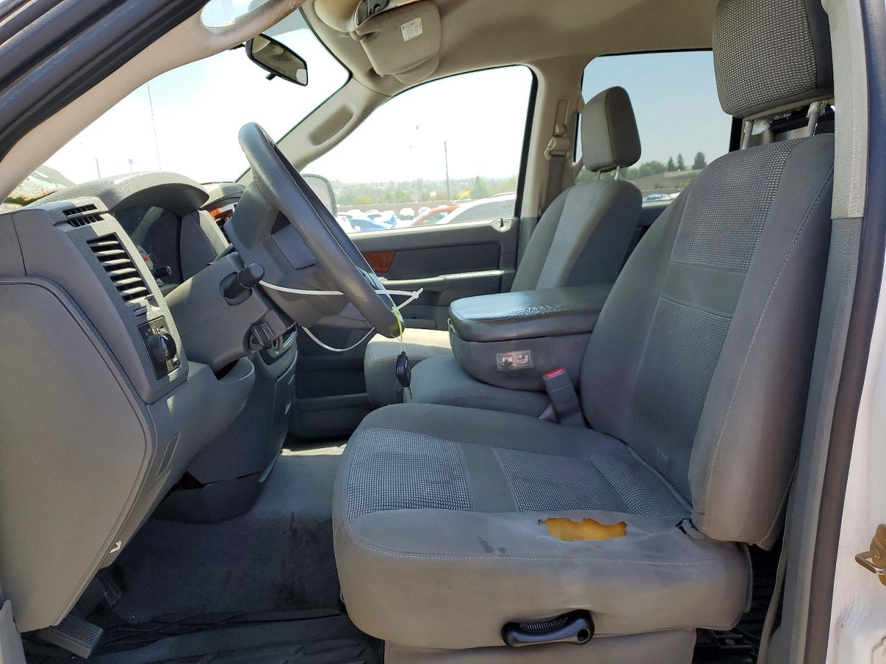 2006 Dodge Ram 1500 St White vin: 1D7HA18286J101629
