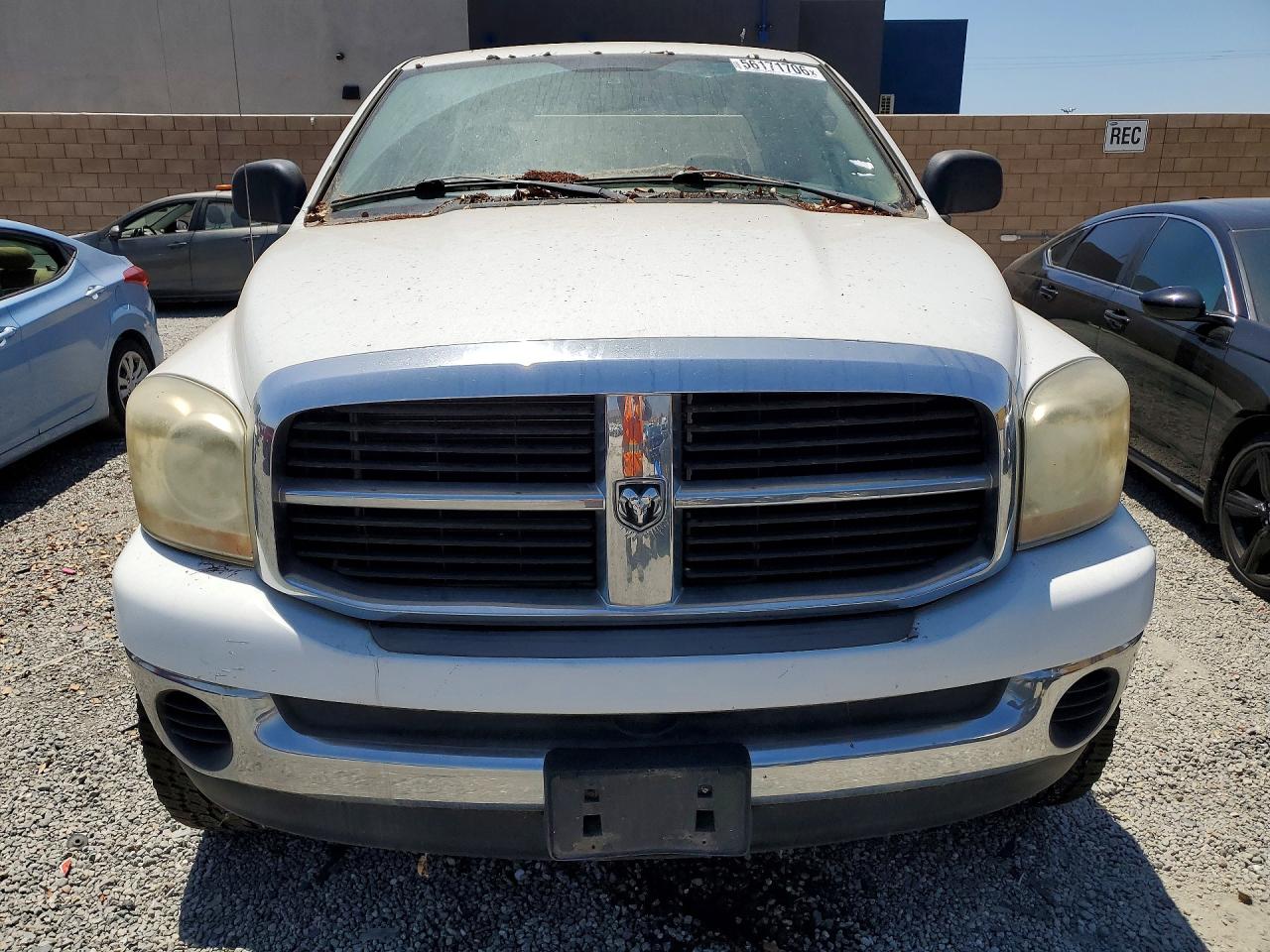 2006 Dodge Ram 1500 St White vin: 1D7HA18286J101629