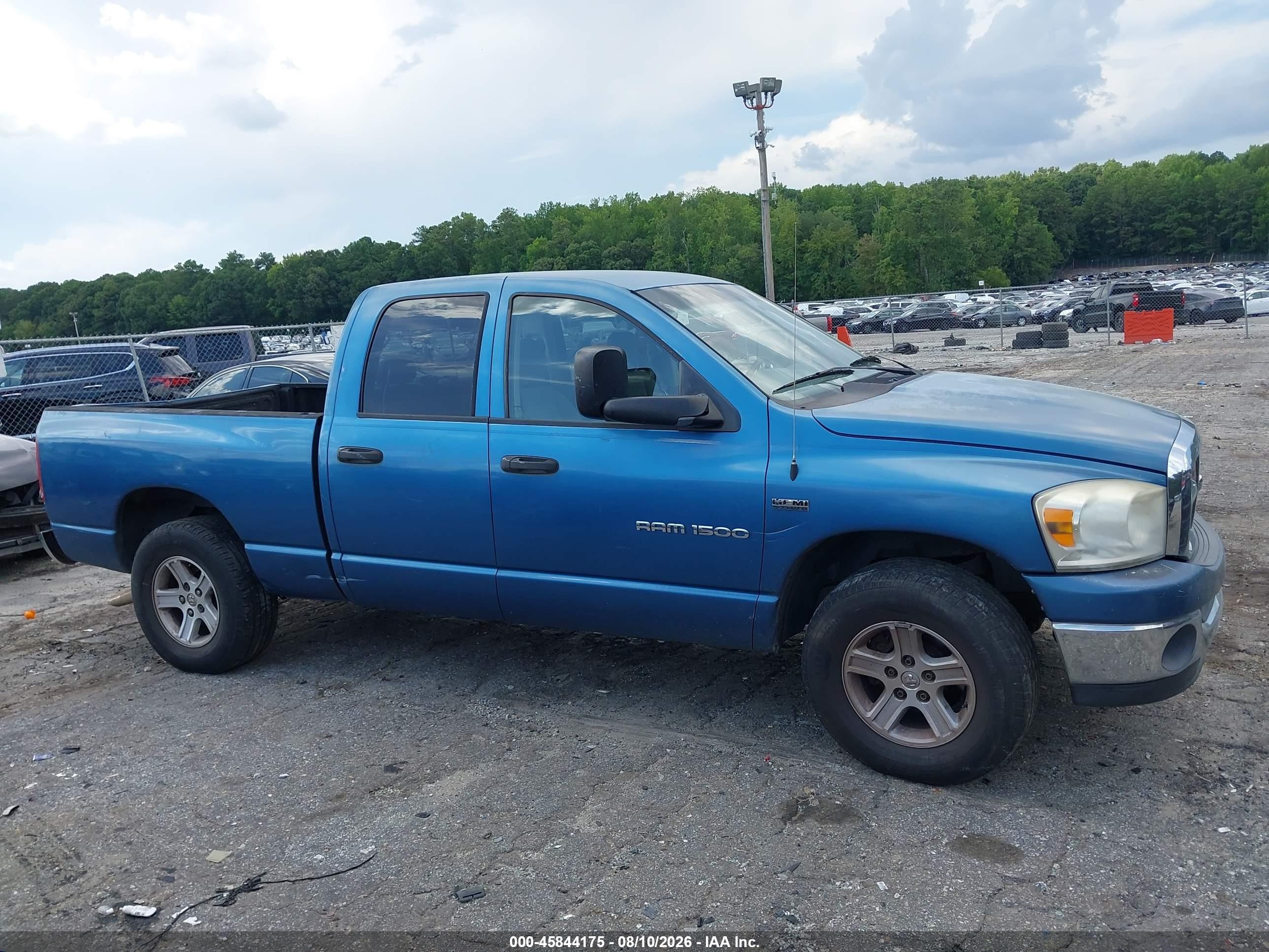 2006 Dodge Ram 1500 Slt Blue vin: 1D7HA18286J124179
