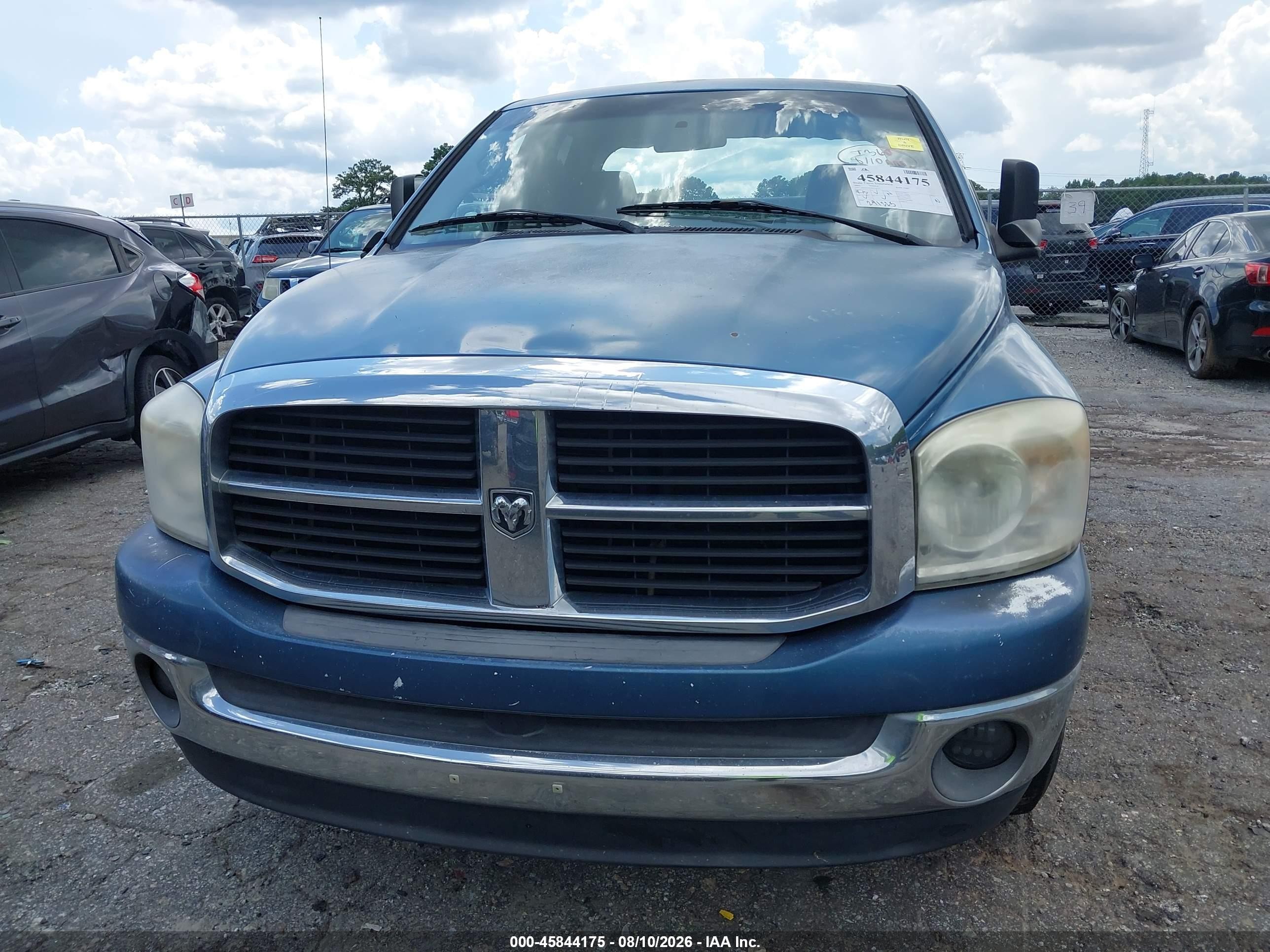 2006 Dodge Ram 1500 Slt Blue vin: 1D7HA18286J124179