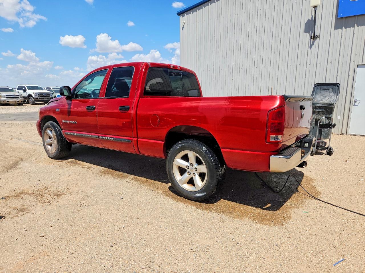 2006 Dodge Ram 1500 St Red vin: 1D7HA18286S709676