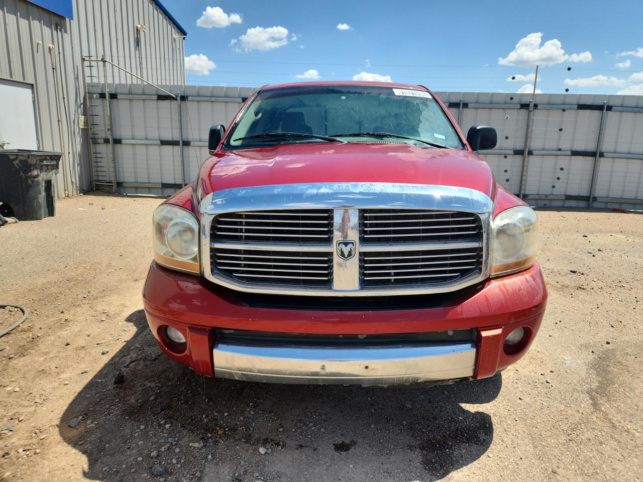 2006 Dodge Ram 1500 St Red vin: 1D7HA18286S709676 Damage: Left Head Lamp, Faded, Repair Required