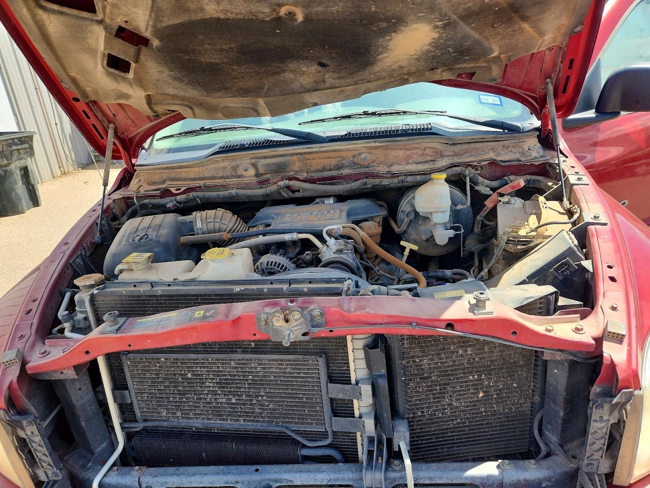 2006 Dodge Ram 1500 St Red vin: 1D7HA18286S709676