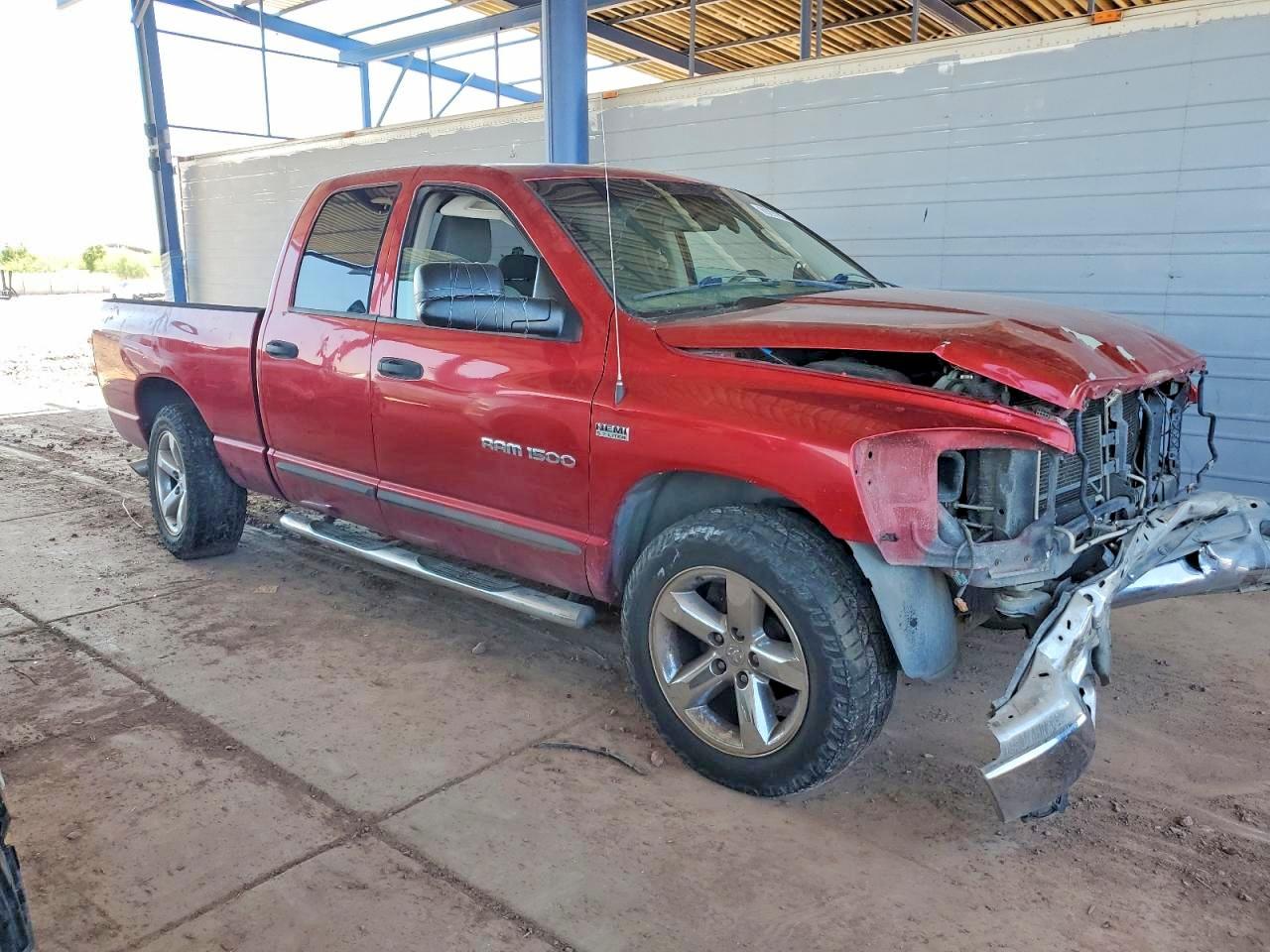 2007 Dodge Ram 1500 Red vin: 1D7HA18287J510747