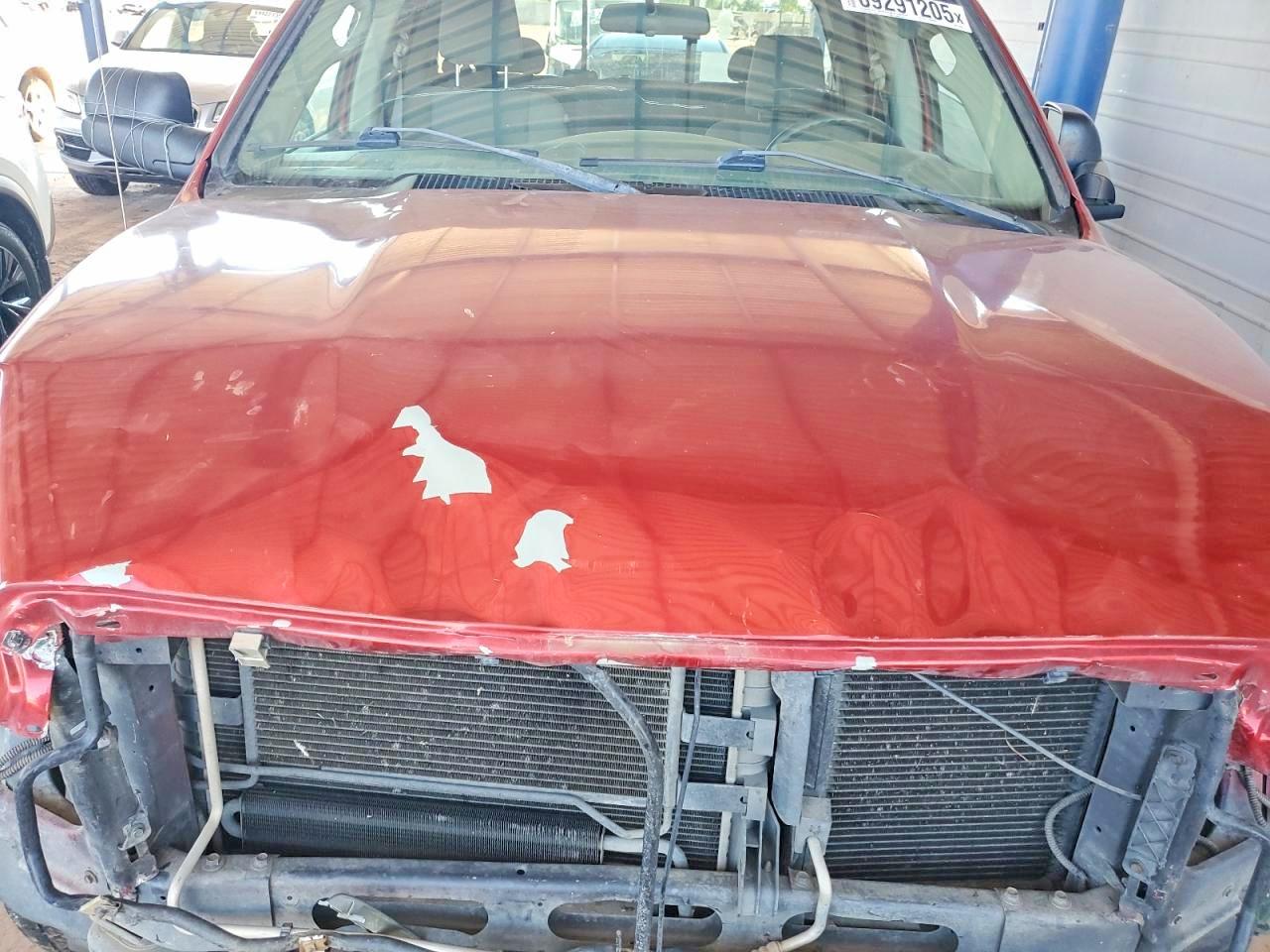 2007 Dodge Ram 1500 Red vin: 1D7HA18287J510747