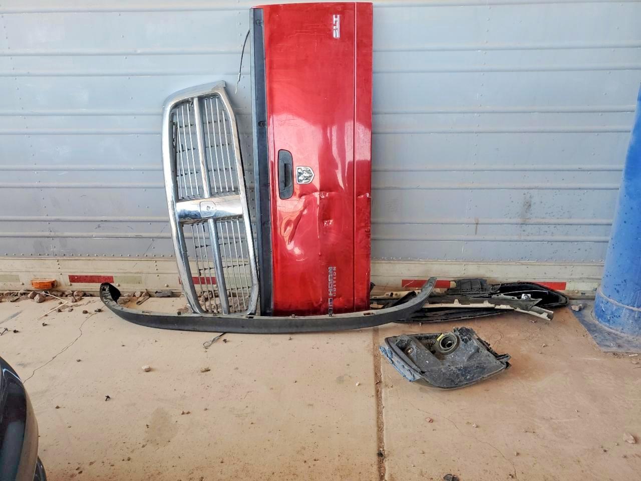 2007 Dodge Ram 1500 Red vin: 1D7HA18287J510747
