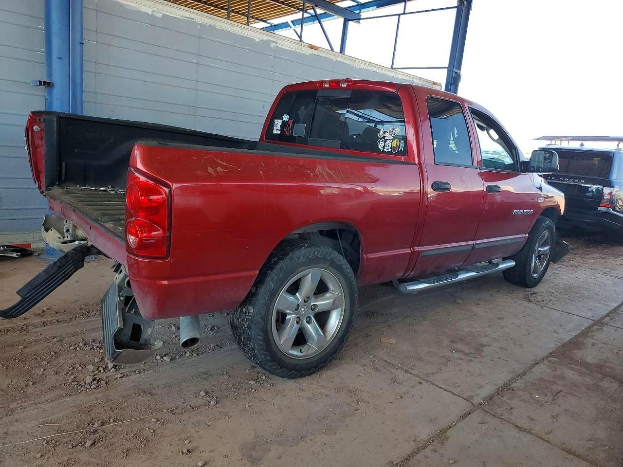 2007 Dodge Ram 1500 Red vin: 1D7HA18287J510747