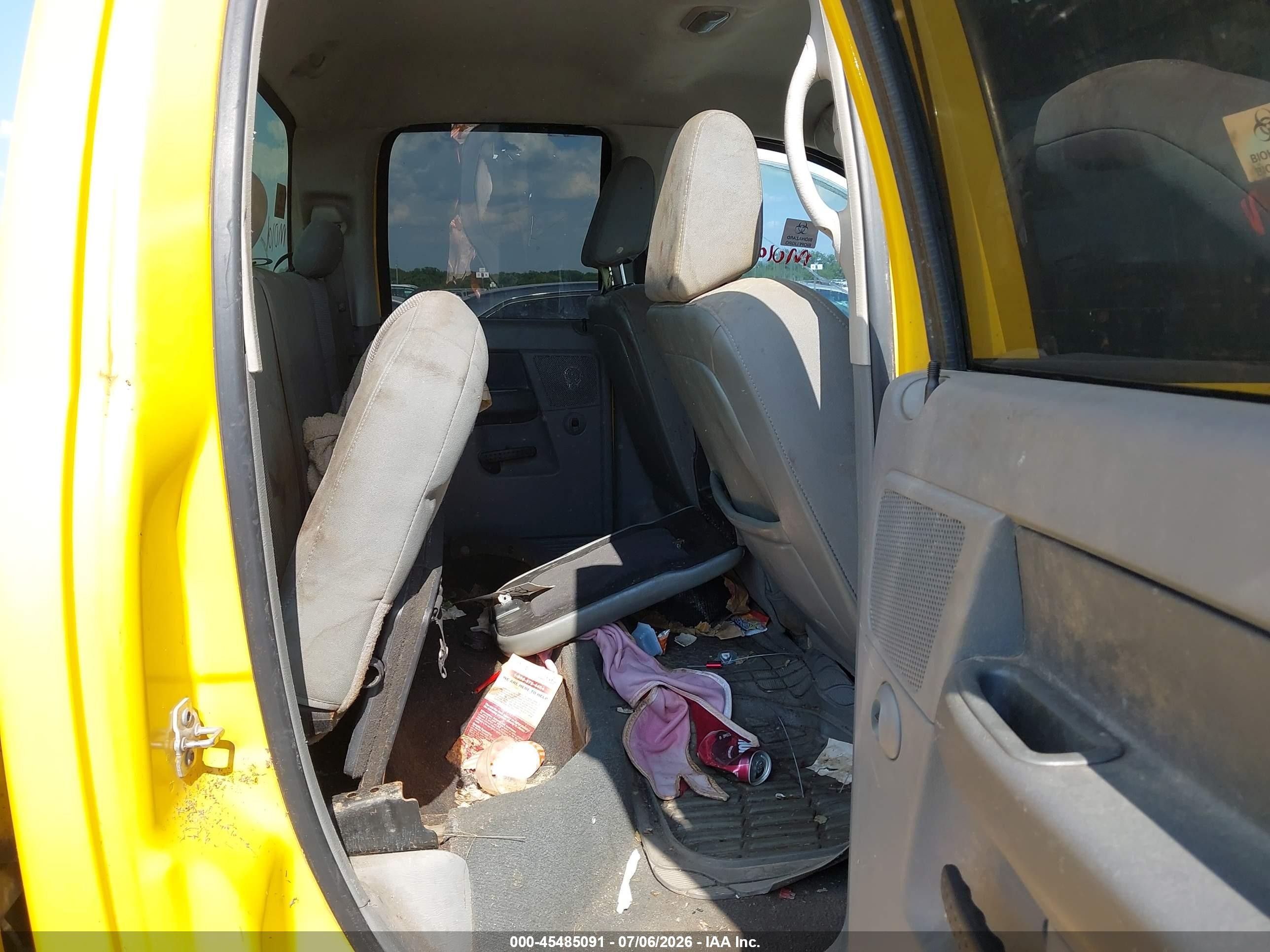2007 Dodge Ram 1500 Slt Yellow vin: 1D7HA18287S245998