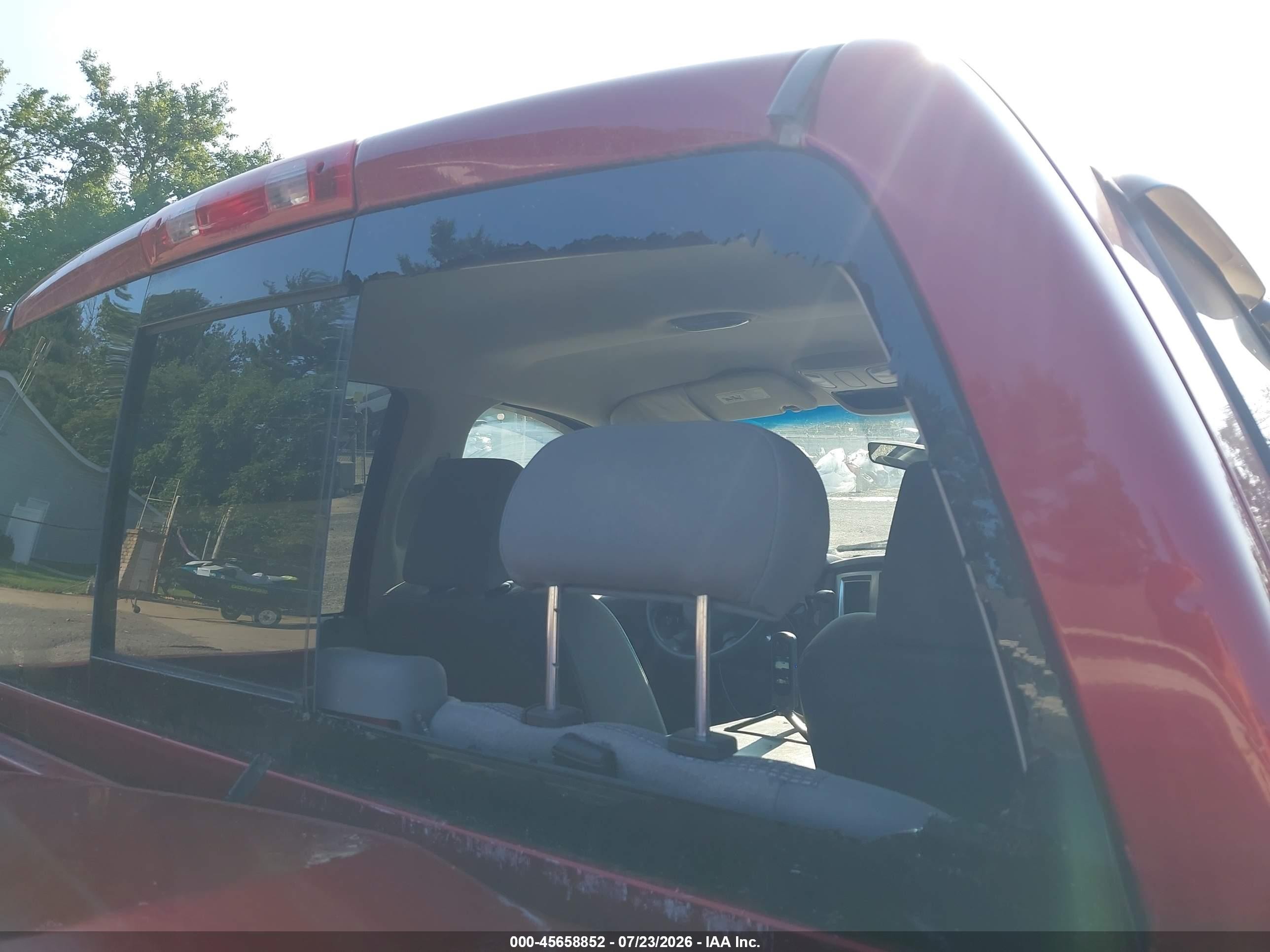 2007 Dodge Ram 1500 Slt Темно-бордовый vin: 1D7HA18287S266169