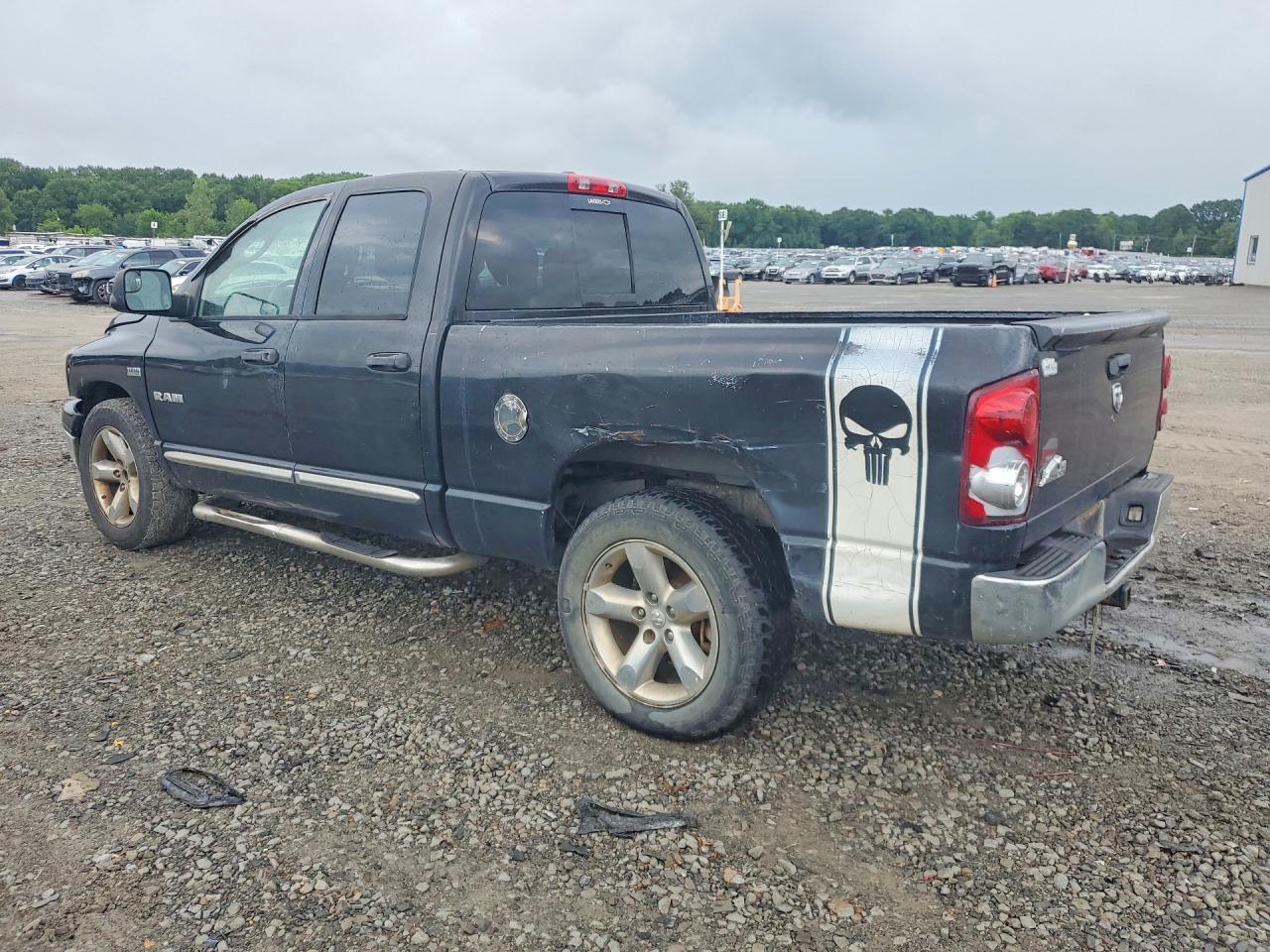 2008 Dodge Ram 1500 St Черный vin: 1D7HA18288J127425
