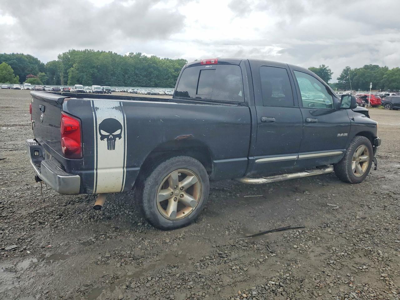2008 Dodge Ram 1500 St Черный vin: 1D7HA18288J127425