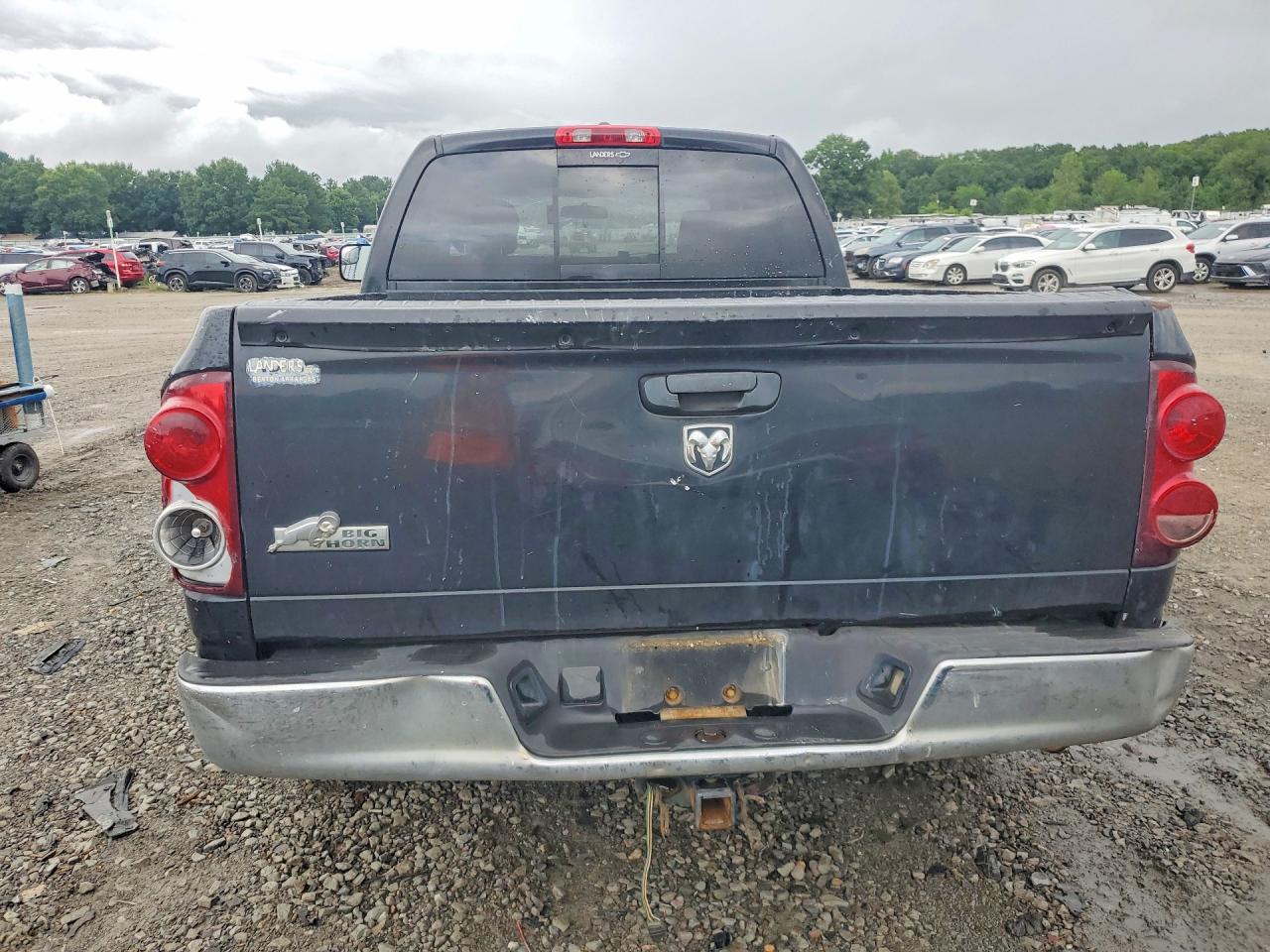 2008 Dodge Ram 1500 St Черный vin: 1D7HA18288J127425