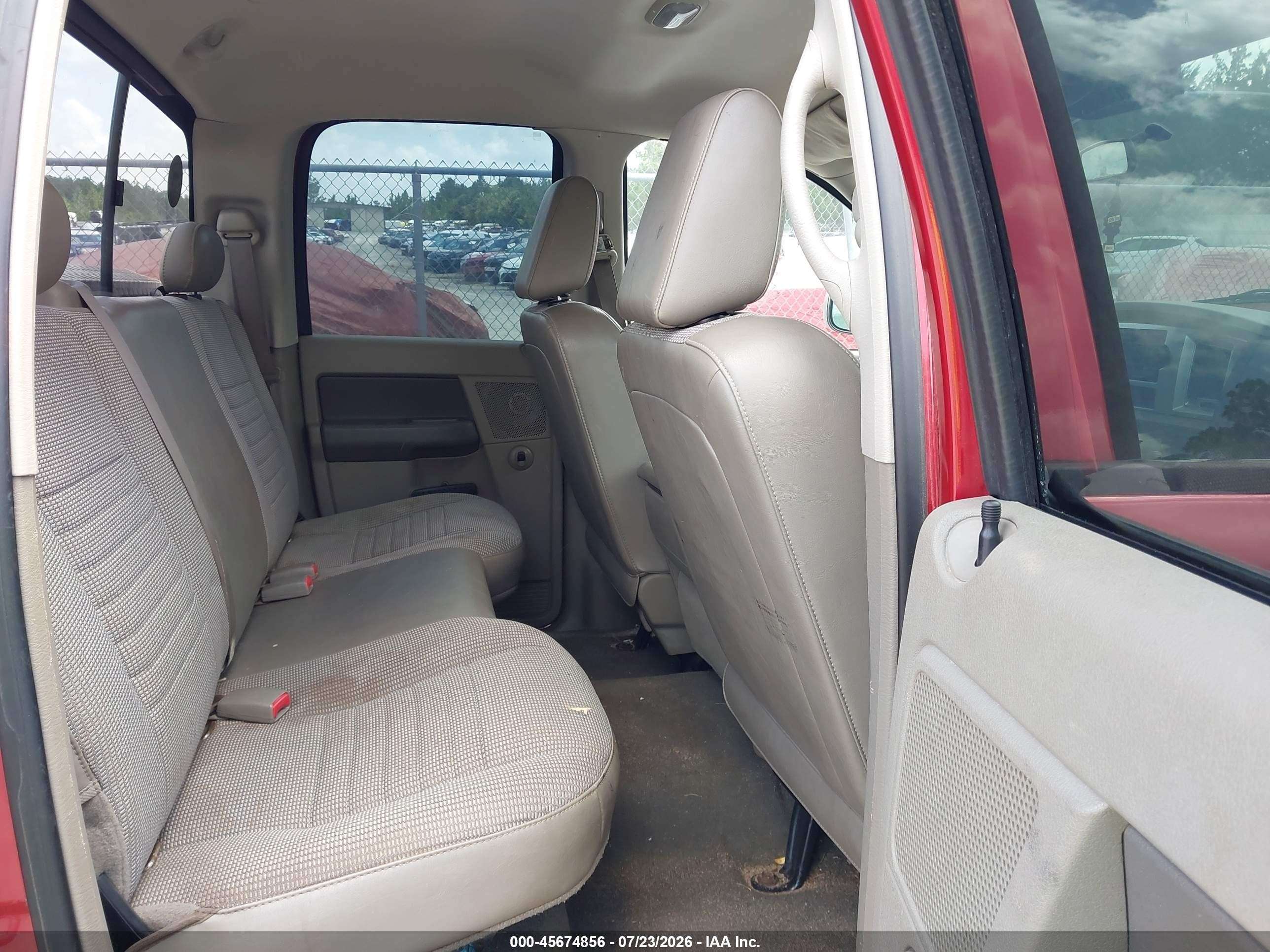 2008 Dodge Ram 1500 Slt Red vin: 1D7HA18288J163616