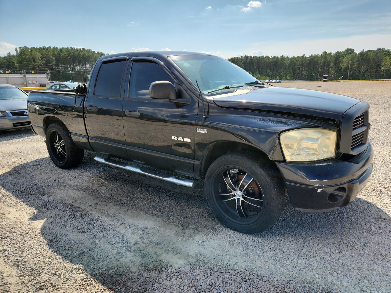 2008 Dodge Ram 1500 St Black vin: 1D7HA18288S539953