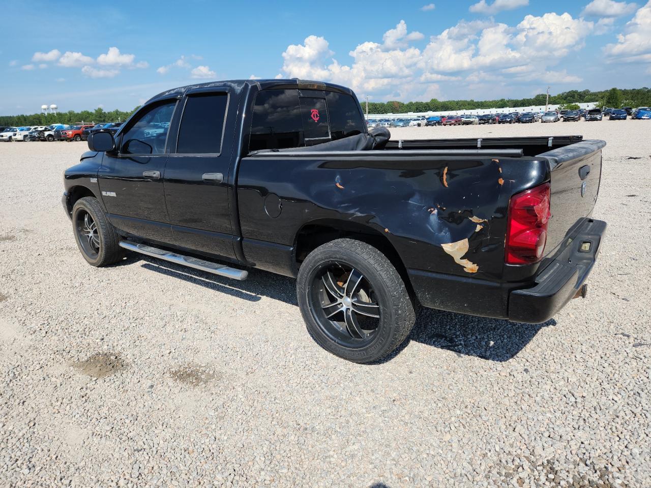 2008 Dodge Ram 1500 St Black vin: 1D7HA18288S539953