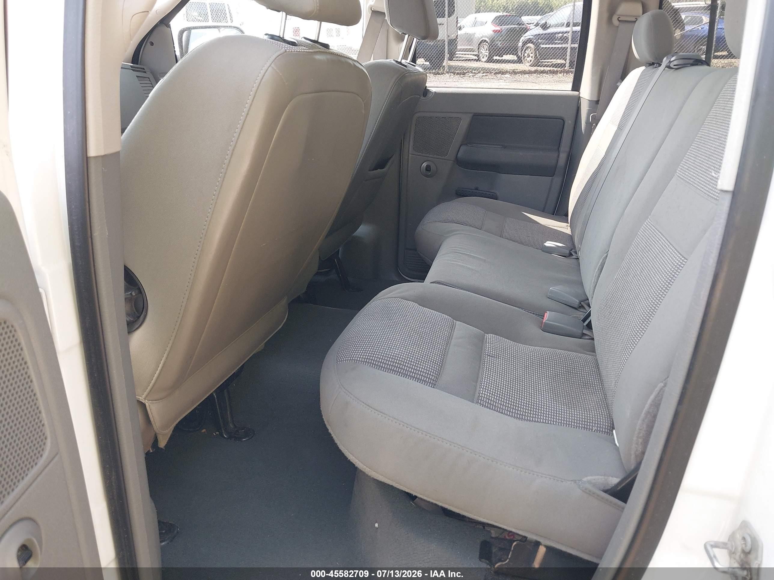 2008 Dodge Ram 1500 Slt White vin: 1D7HA18288S586562