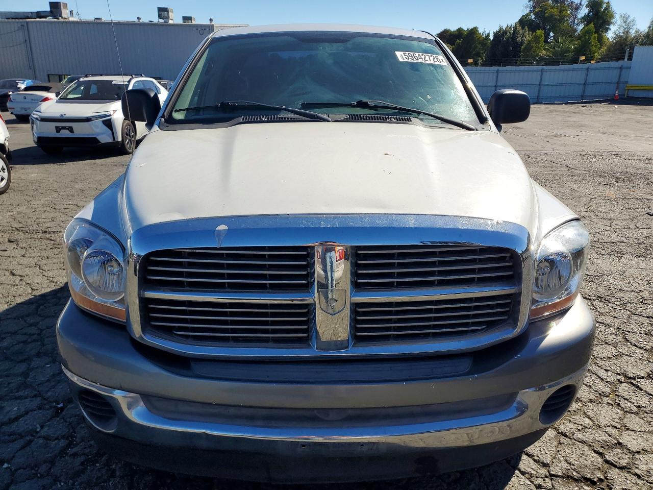 2006 Dodge Ram 1500 St White vin: 1D7HA18296S543250