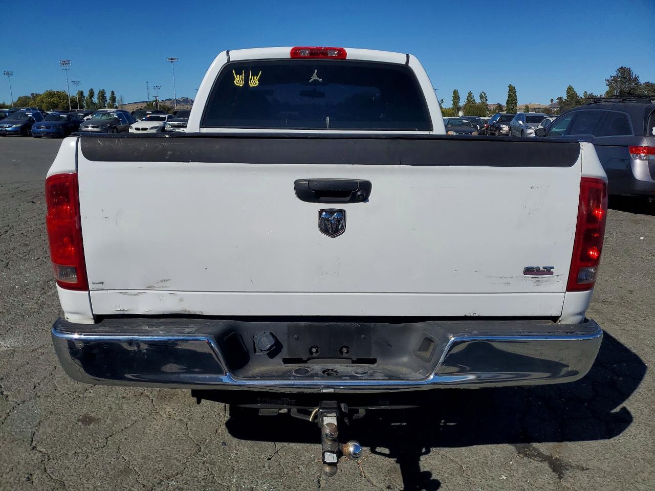 2006 Dodge Ram 1500 St White vin: 1D7HA18296S543250