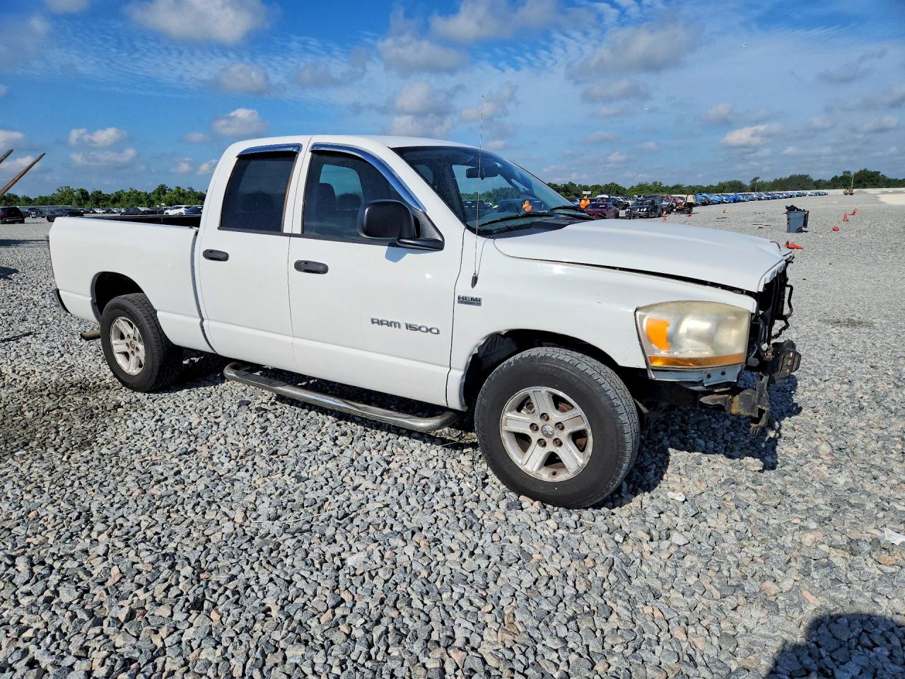 2006 Dodge Ram 1500 St White vin: 1D7HA18296S658611