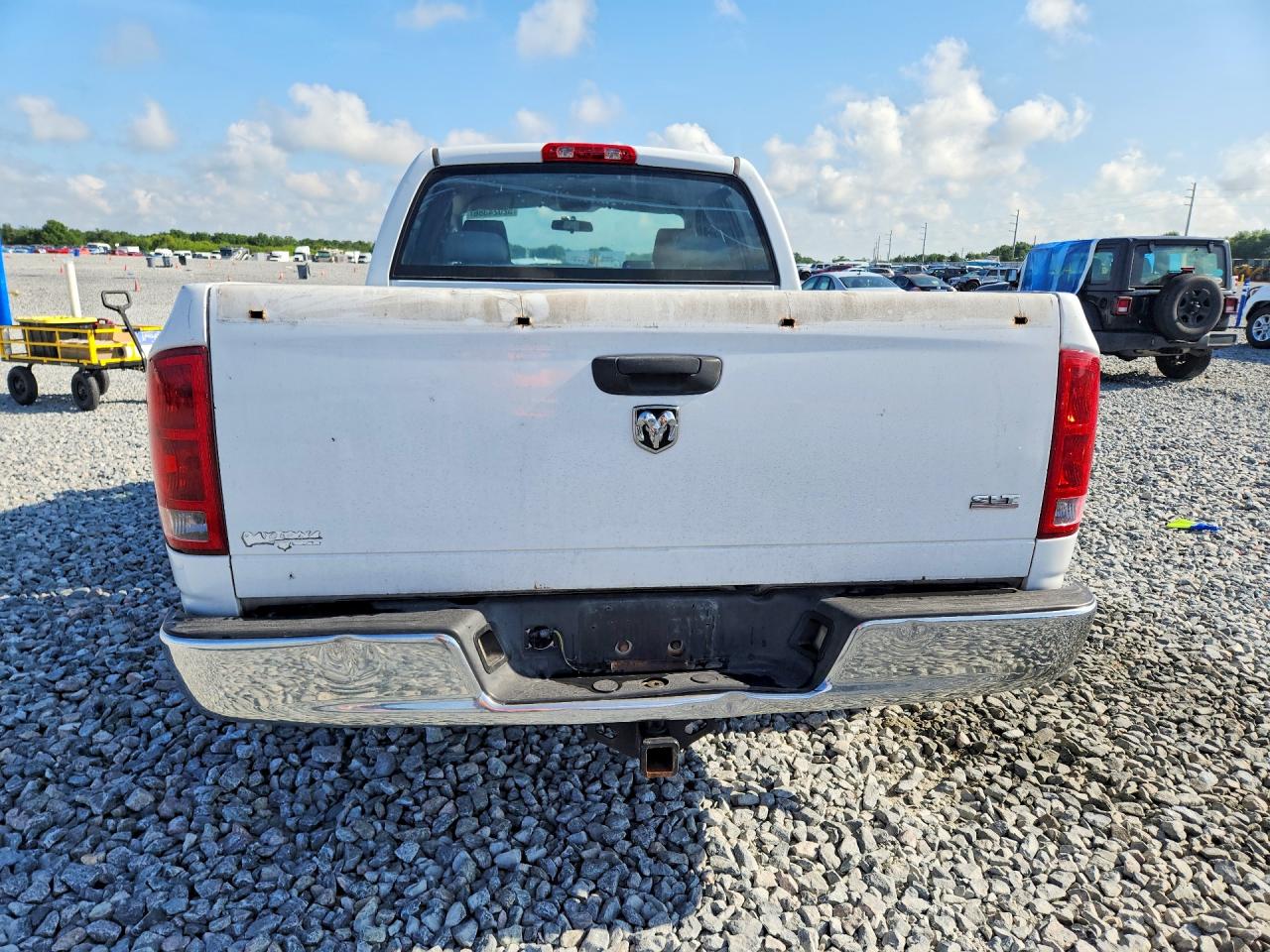 2006 Dodge Ram 1500 St White vin: 1D7HA18296S658611