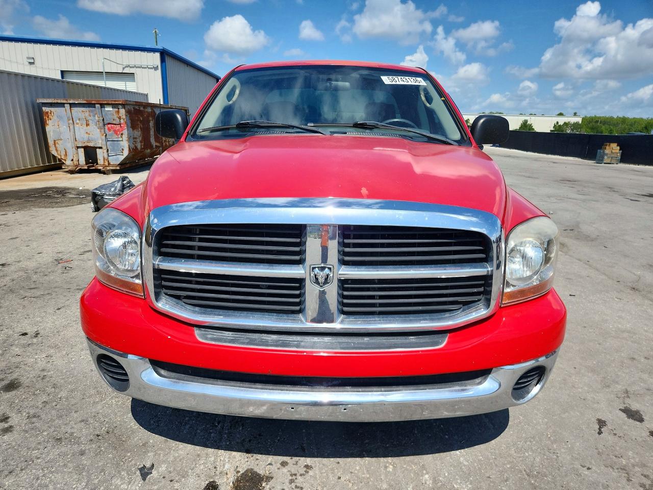 2006 Dodge Ram 1500 St Red vin: 1D7HA18296S658625