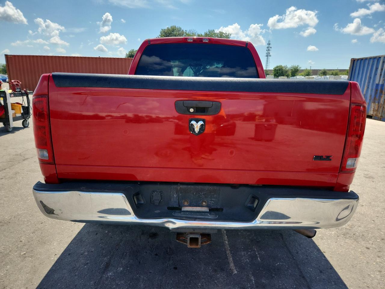 2006 Dodge Ram 1500 St Red vin: 1D7HA18296S658625