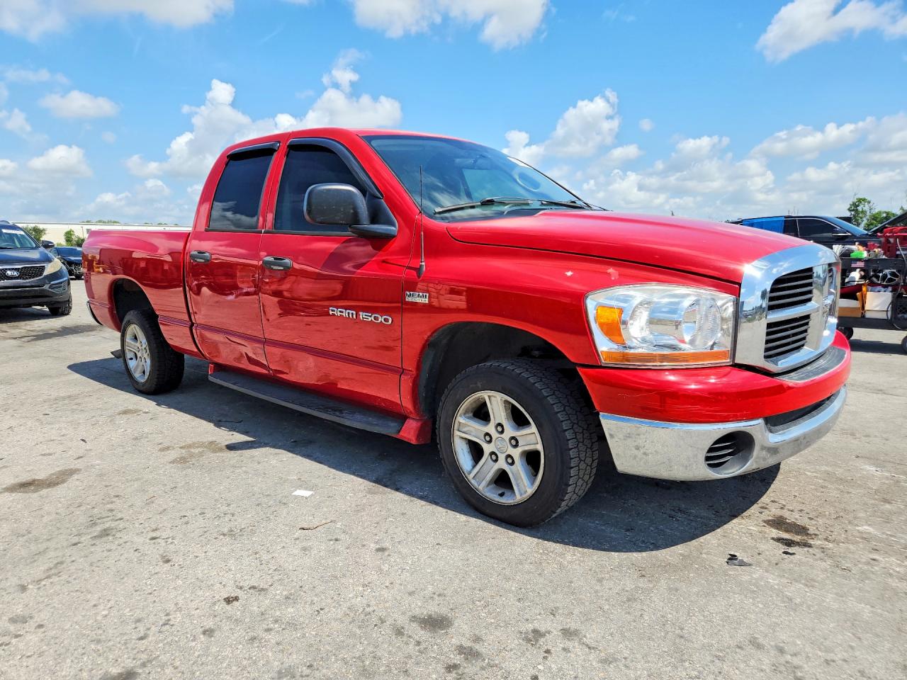 2006 Dodge Ram 1500 St Red vin: 1D7HA18296S658625